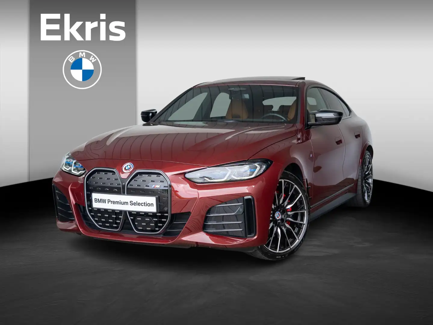 BMW i4 M50 | High Executive | M Sportpakket Pro | Verwarm Rood - 1