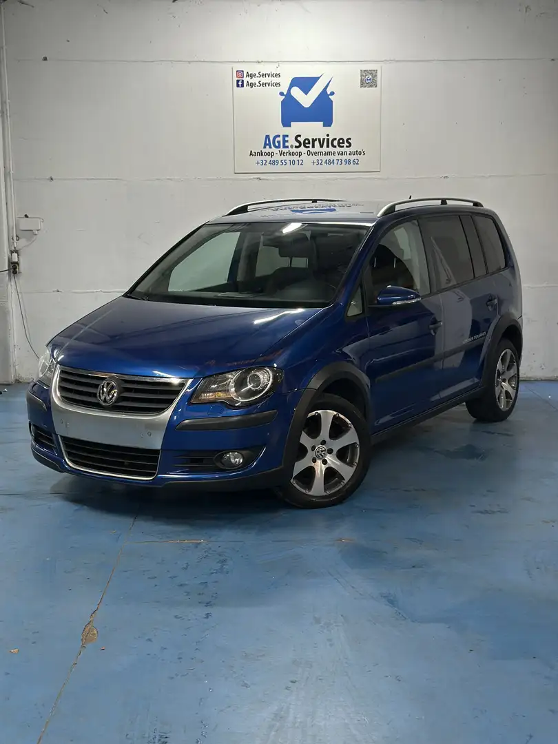 Volkswagen Touran 1.4 TSI CROSS 7places Bleu - 1