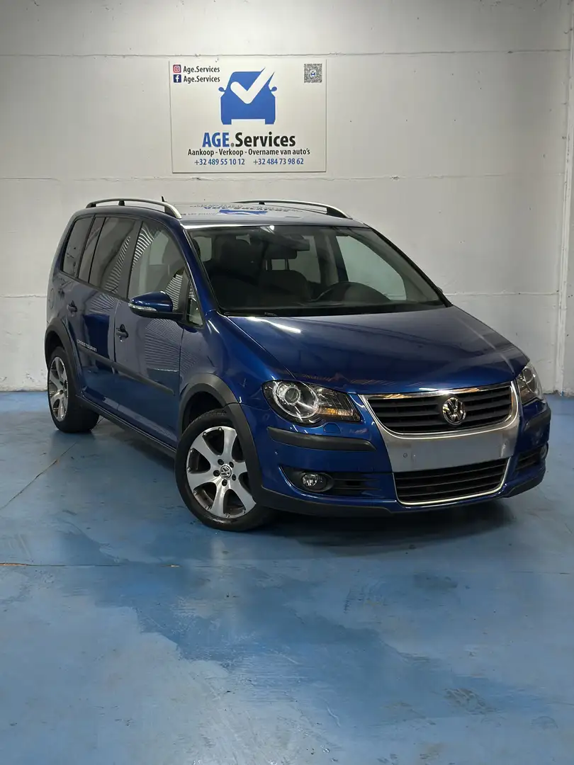 Volkswagen Touran 1.4 TSI CROSS 7places Bleu - 2