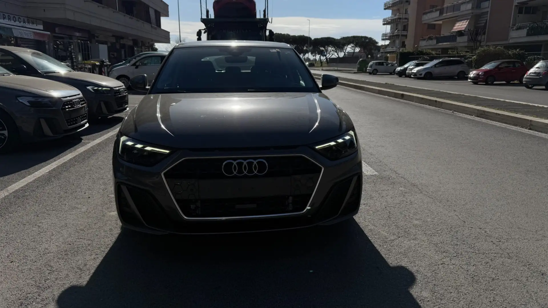 Audi A1 SPB 30 TFSI S tronic Identity Black led navi car p Grigio - 1