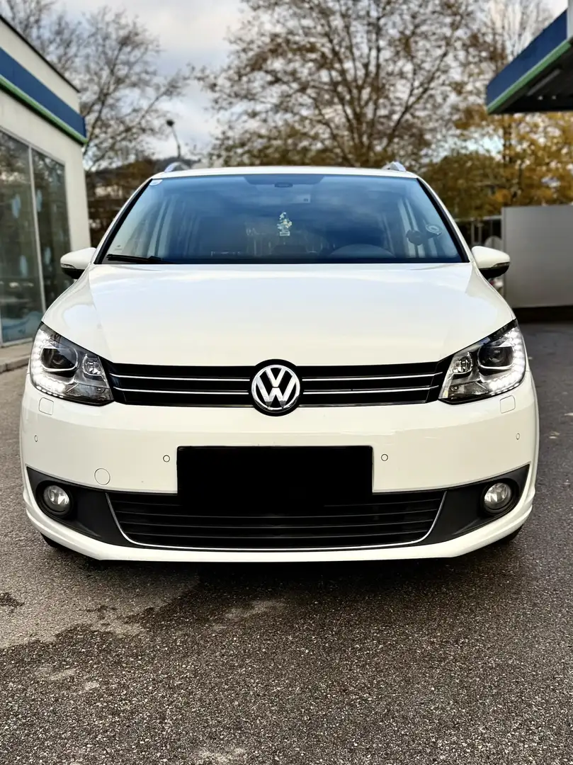 Volkswagen Touran Comfortline 1,6 BMT TDI DPF Weiß - 1