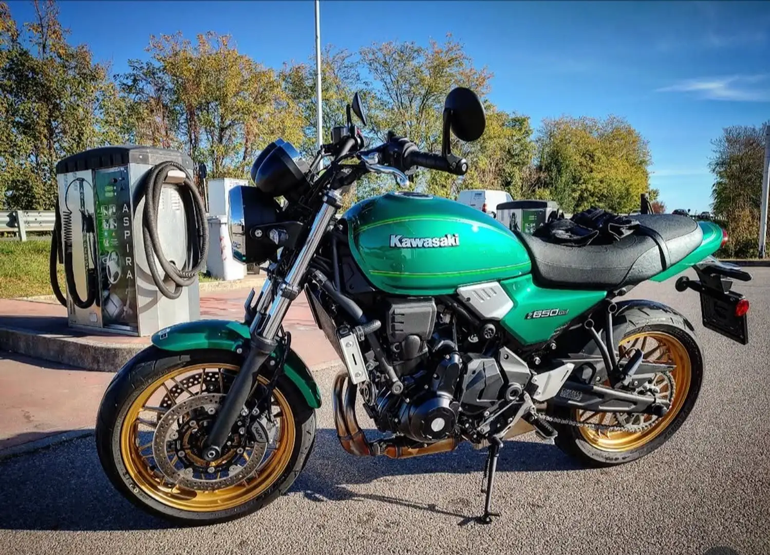 Kawasaki Z 650 RS Zöld - 1