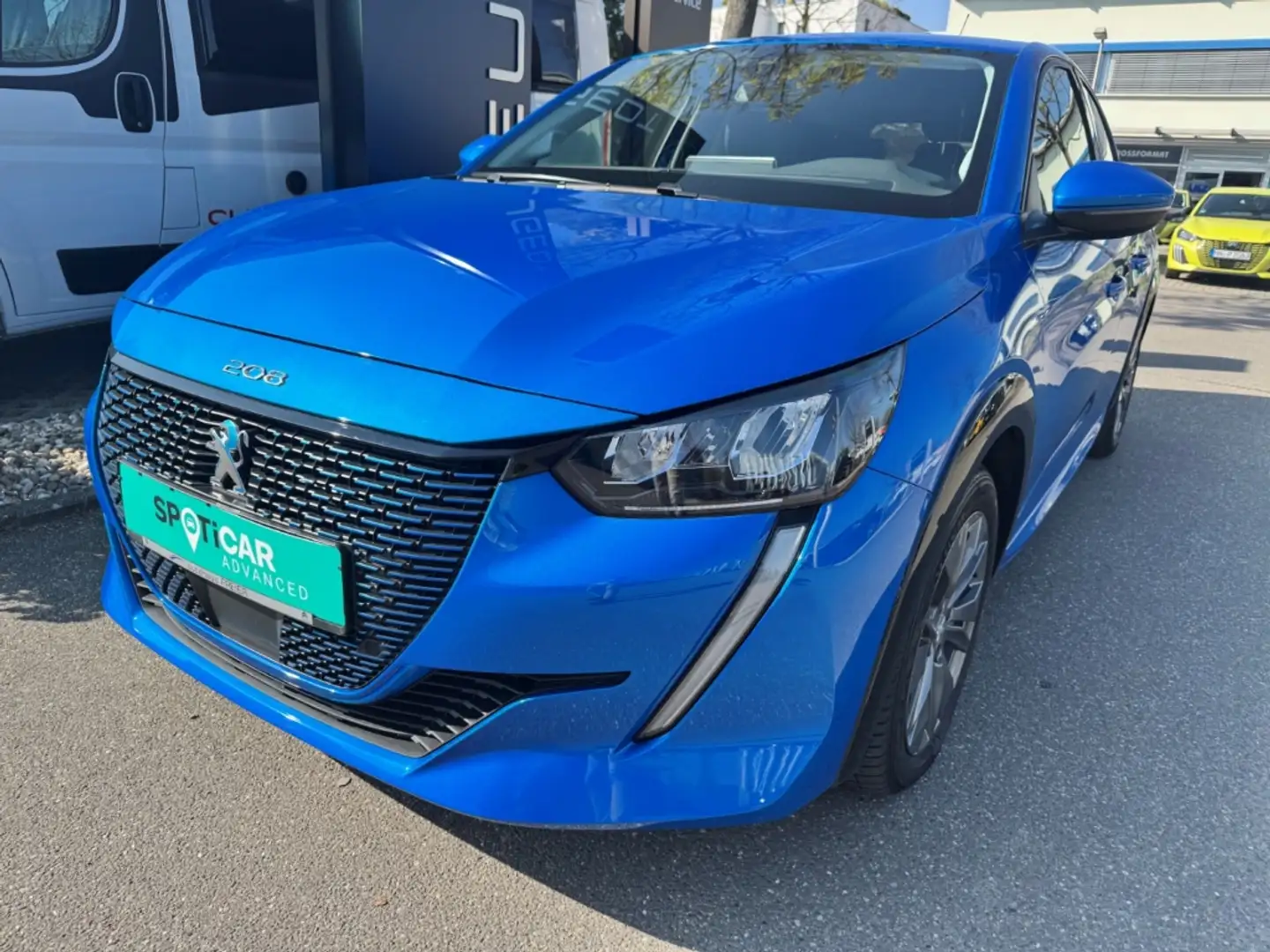 Peugeot 208 e- Allure Pack Elektromotor 136 ALLURE PACK Blau - 1