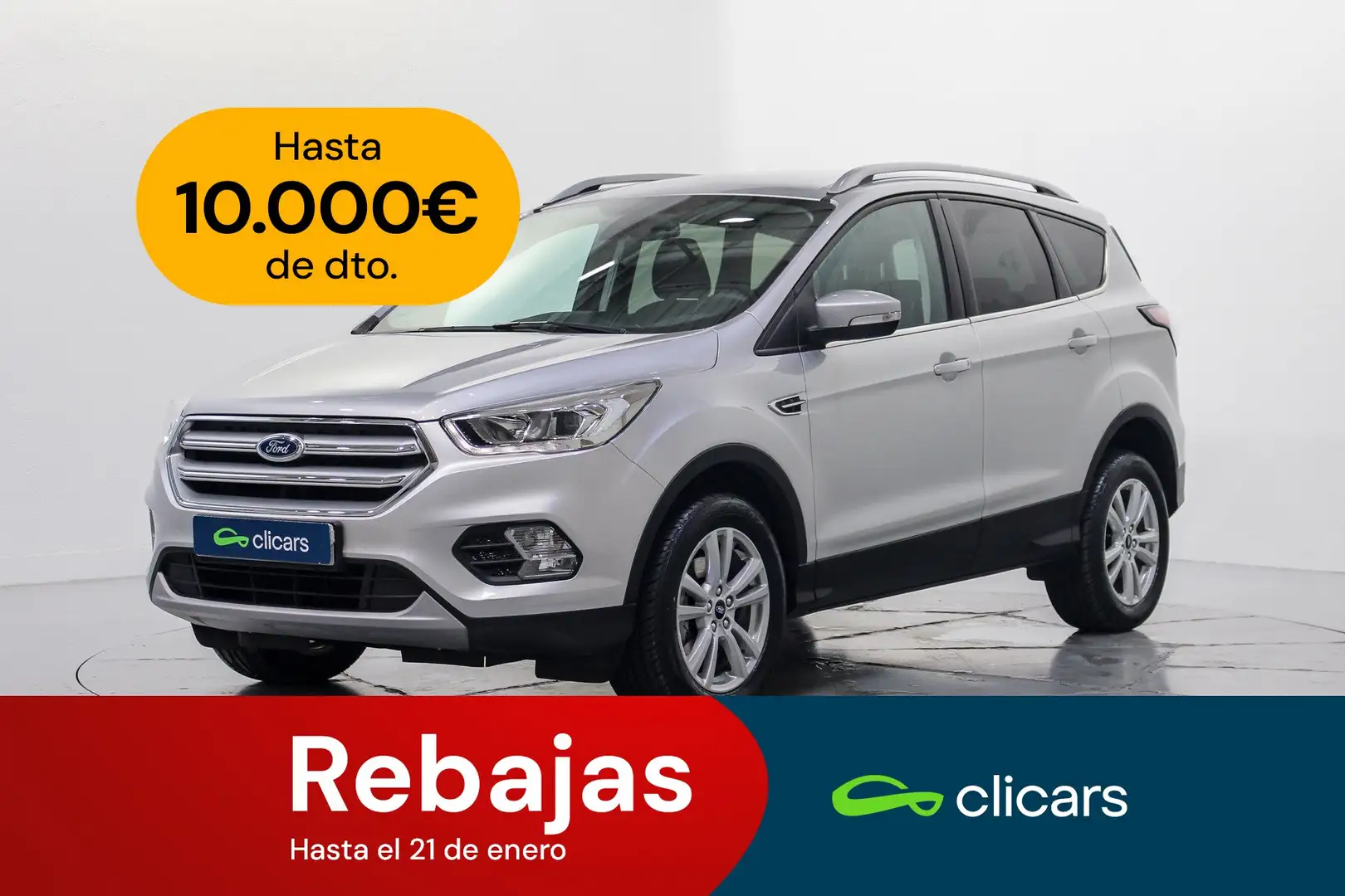 Ford Kuga 1.5 EcoB. Auto S&S Trend+ 4x2 Aut. 150 Gris - 1