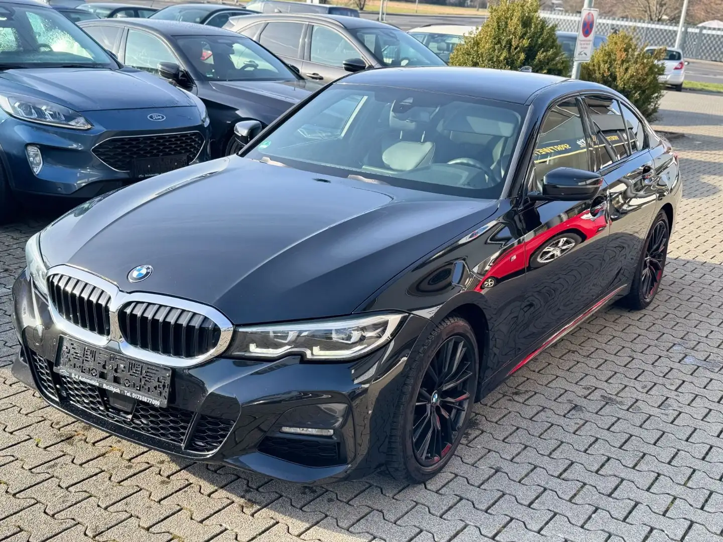 BMW 320 3 Limousine 320d xDrive M Sport*TOP ZUSTAND Noir - 1