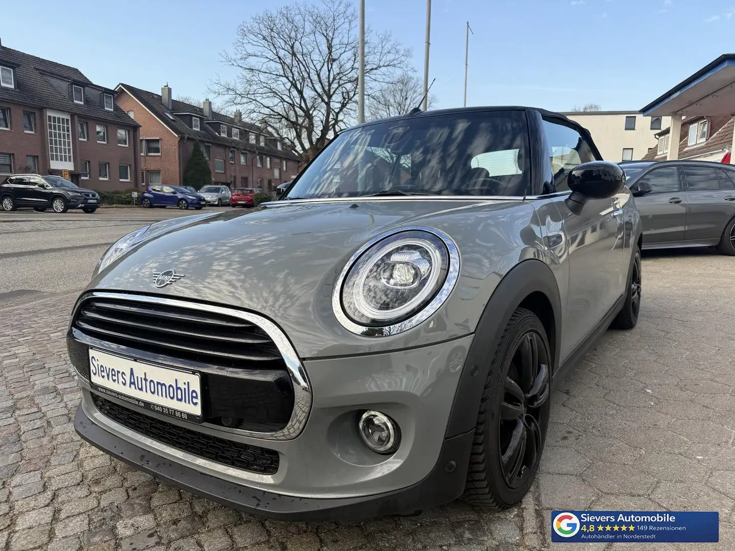 MINI Cooper Cabrio 1,5 Automatik Chili LED ACC Navi PDC SHZ Grau - 1