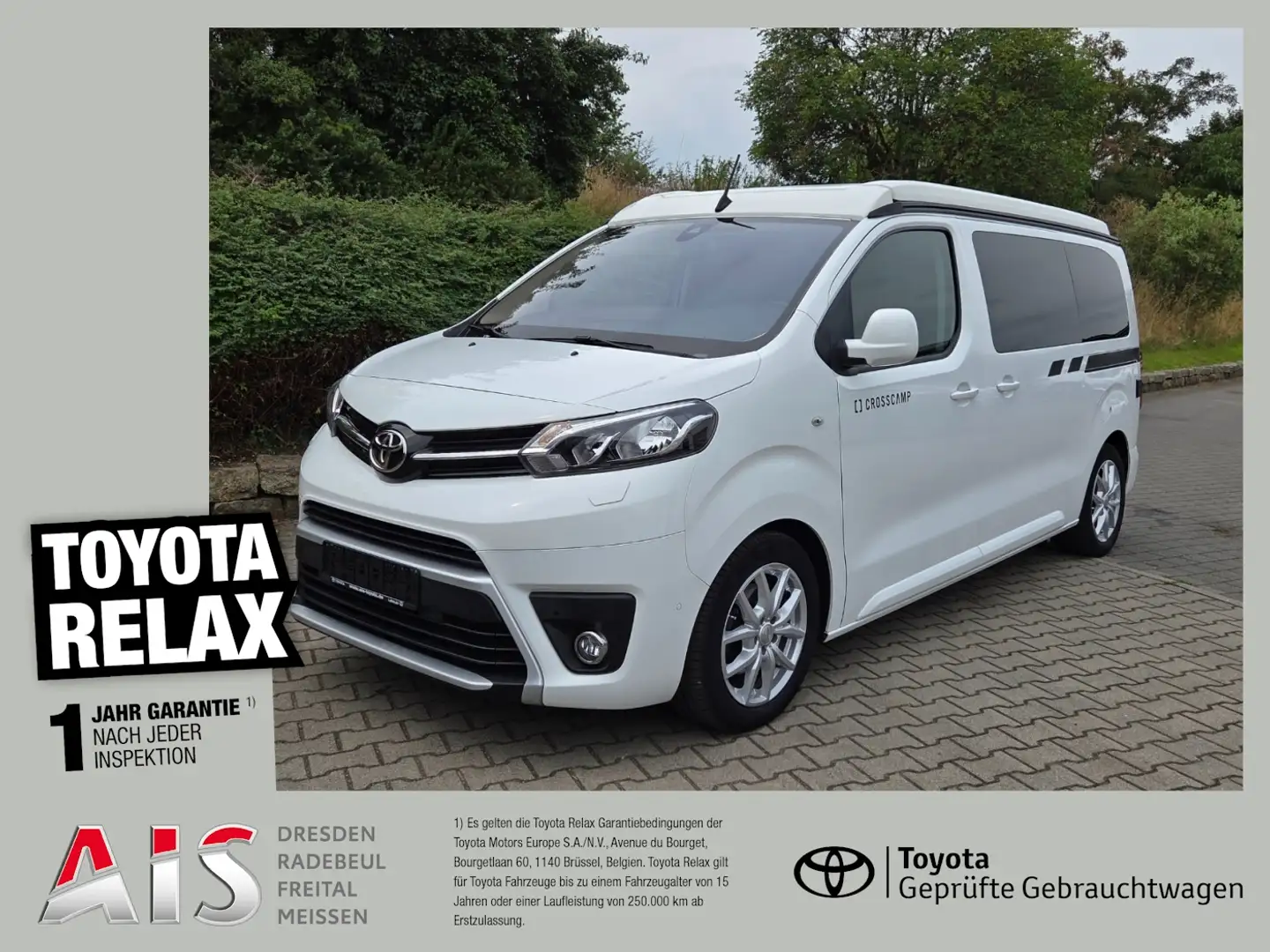 Toyota Proace Verso Crosscamp Flex 2.0 D-4D Küche* Bianco - 1