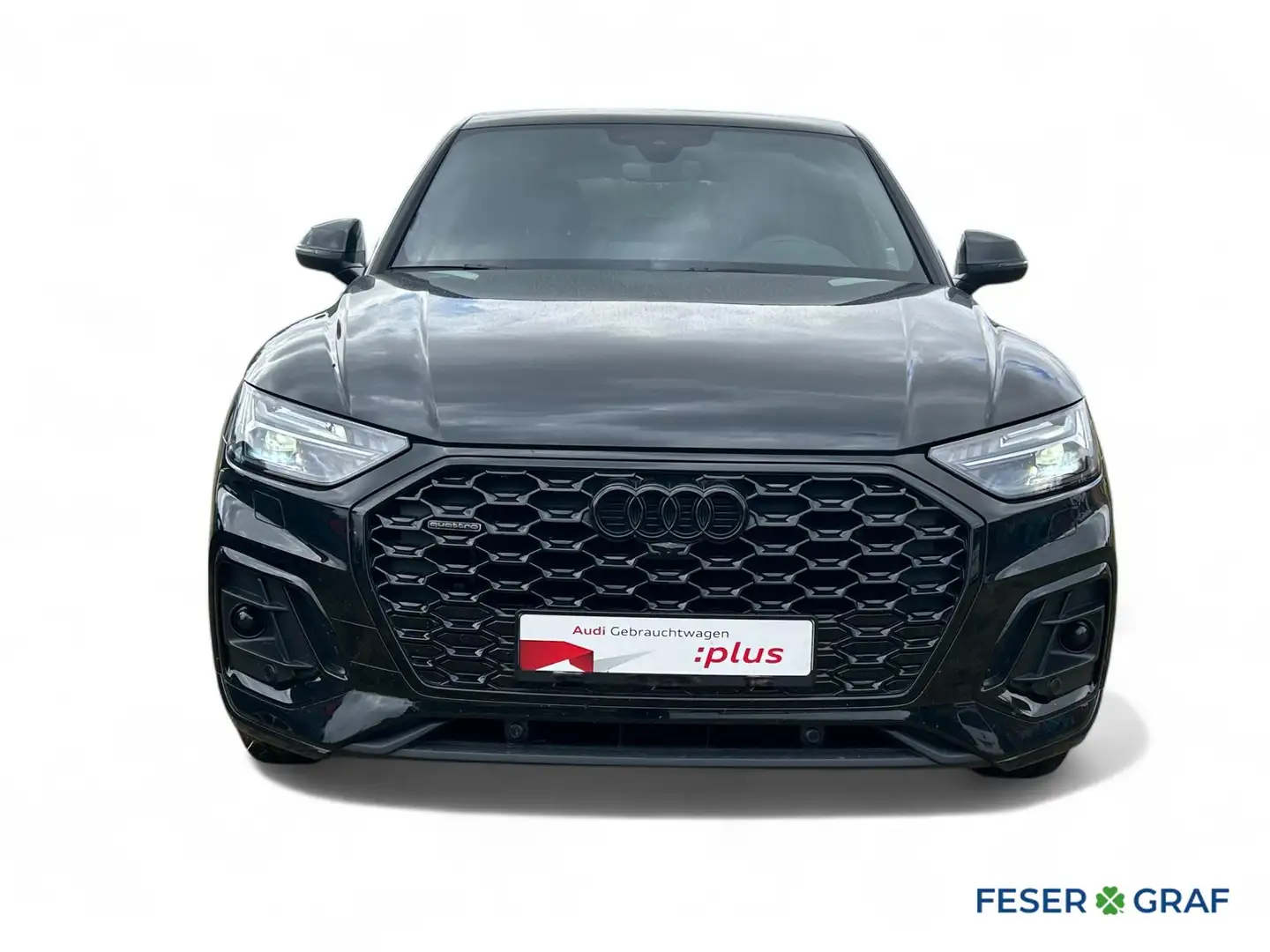 Audi Q5 Sportback S line 40TDI quattro Matrix/360°Cam/SHZ/ Schwarz - 2