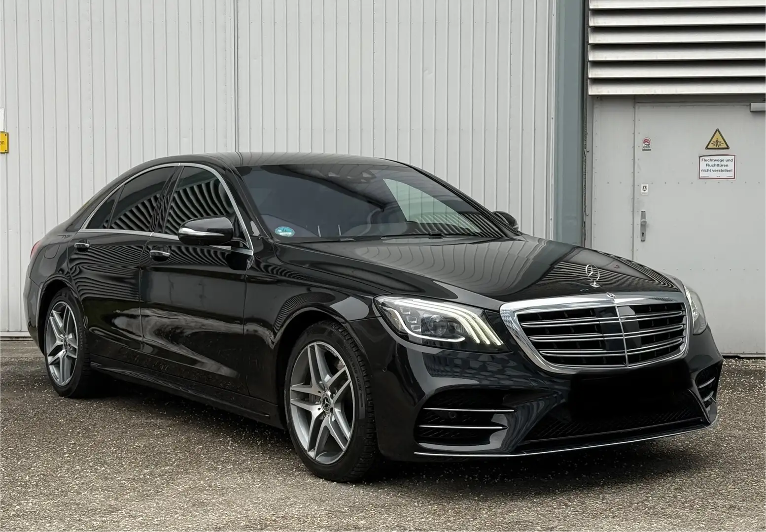 Mercedes-Benz S 400 d AMG Paket Garantie Massage 360 Standheizung Schwarz - 1