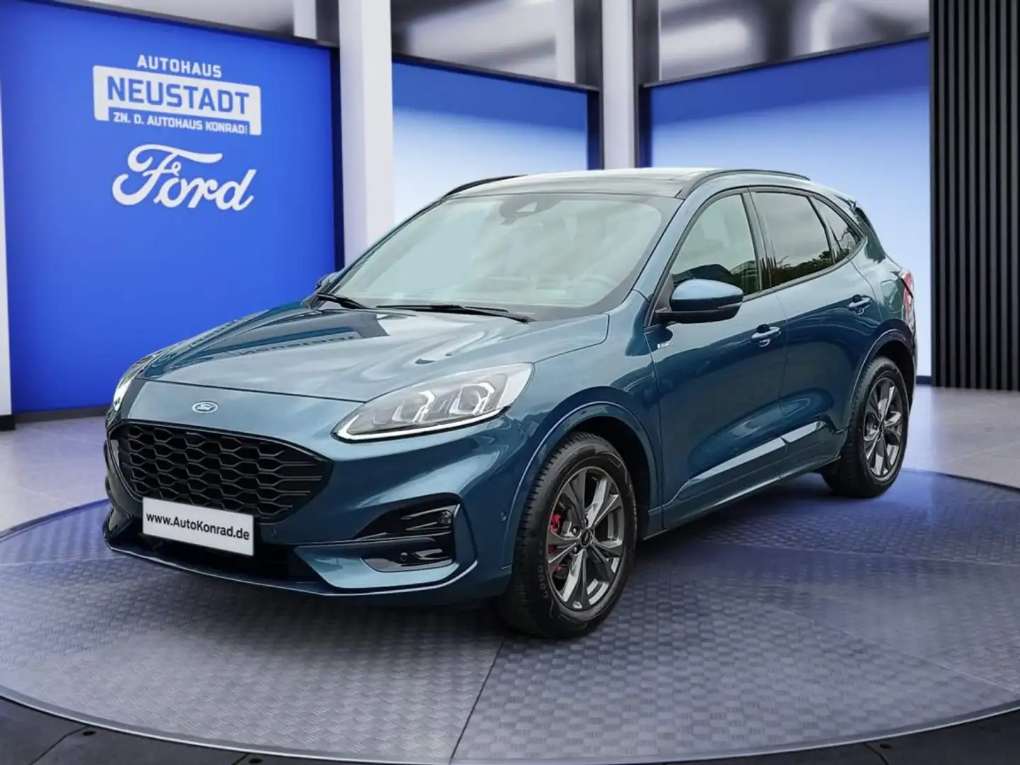 Ford Kuga 1.5 EcoBoost ST-LINE X *ACC*LED*B&O* Blauw - 1