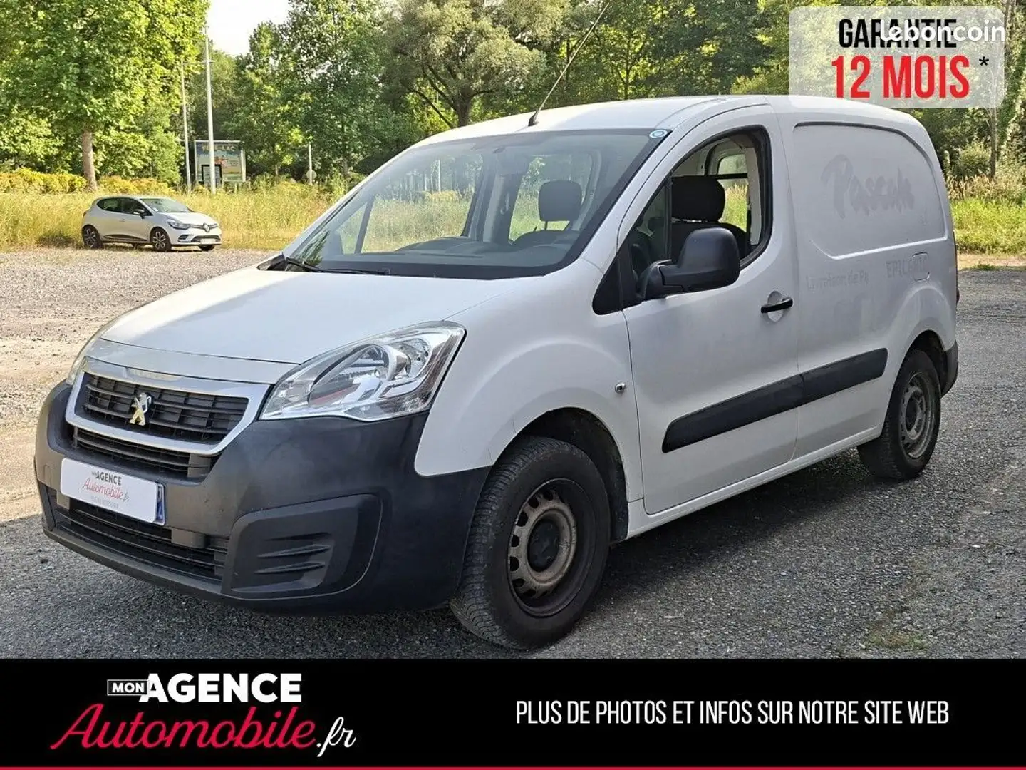 Peugeot Partner 1.6L HDI 100CV Garanti 12 Mois Weiß - 1