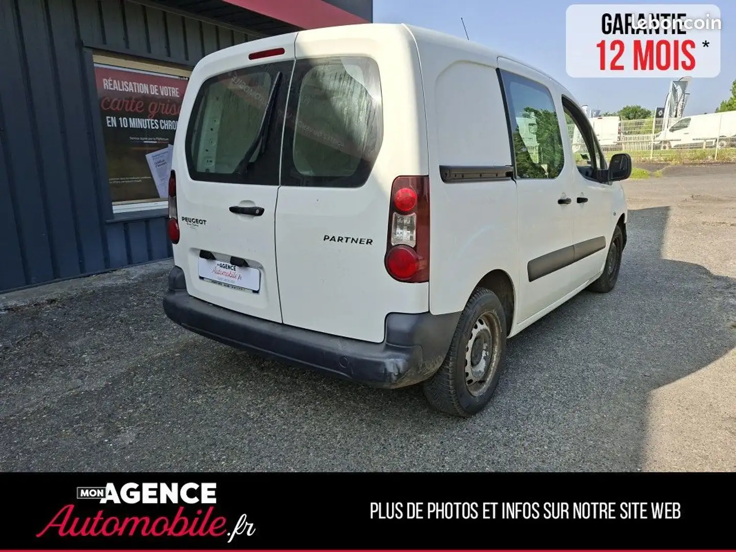 Peugeot Partner 1.6L HDI 100CV Garanti 12 Mois Weiß - 2