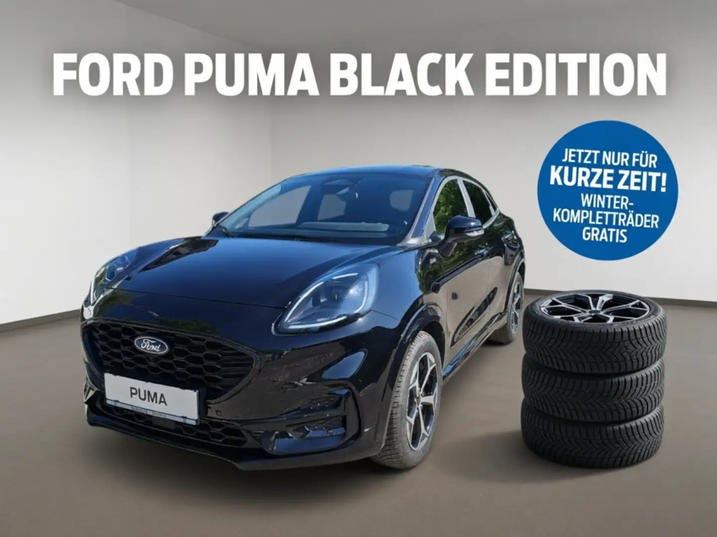 Ford Puma ST-Line 1,0L Eboost Hybrid 125PS M FWD Schwarz - 1