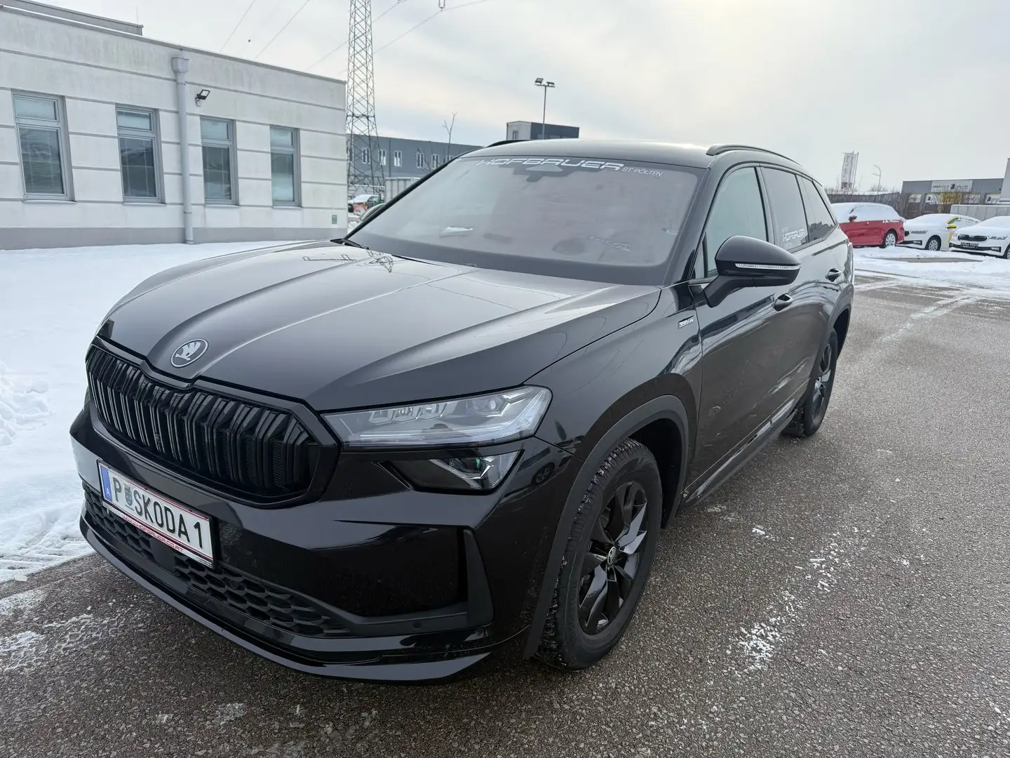 Skoda Kodiaq Sportline TDI DSG Schwarz - 1