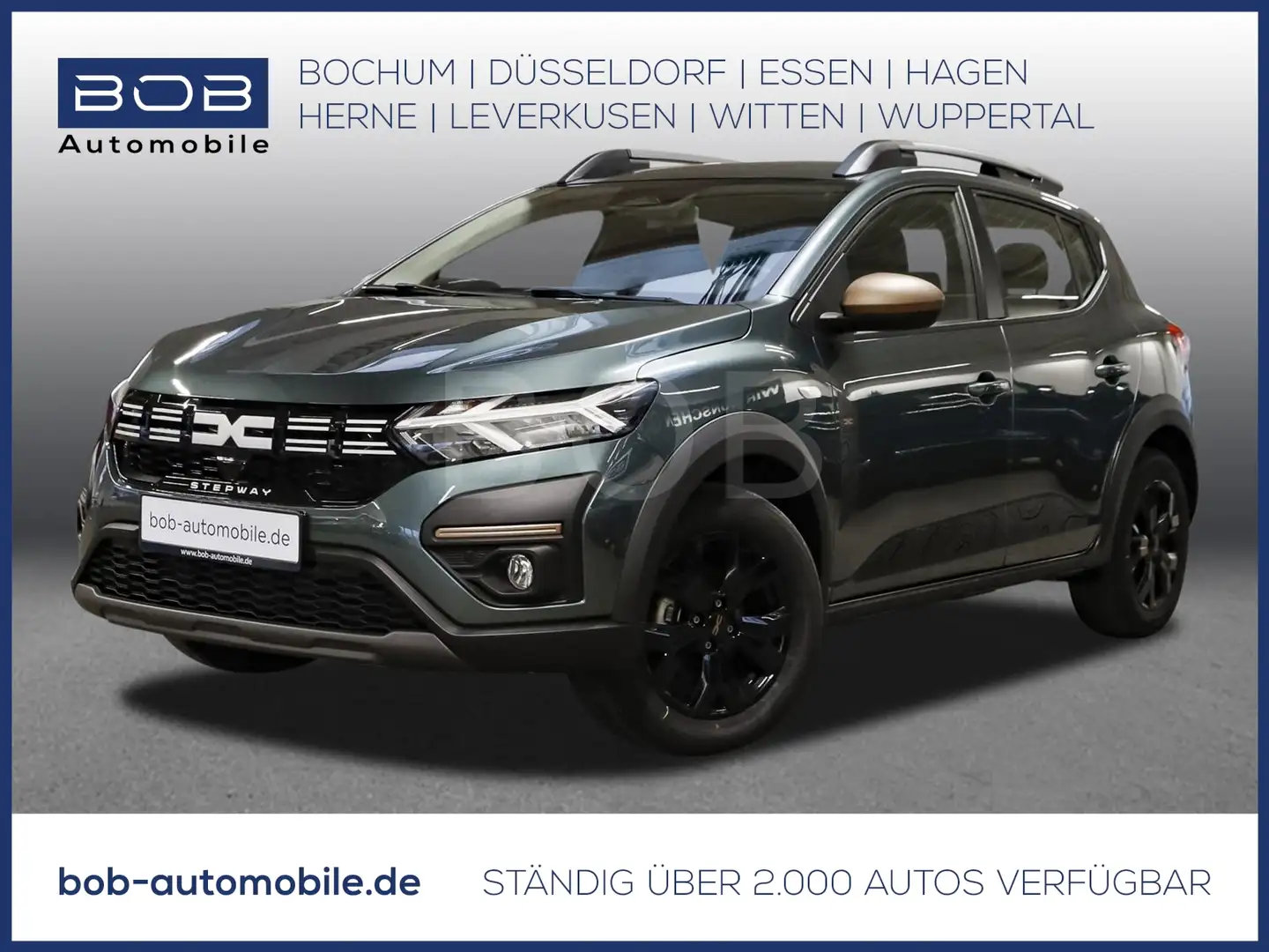 Dacia Sandero Stepway Extreme+ ECO-G 100 NAVI SHZ PDC Vert - 1