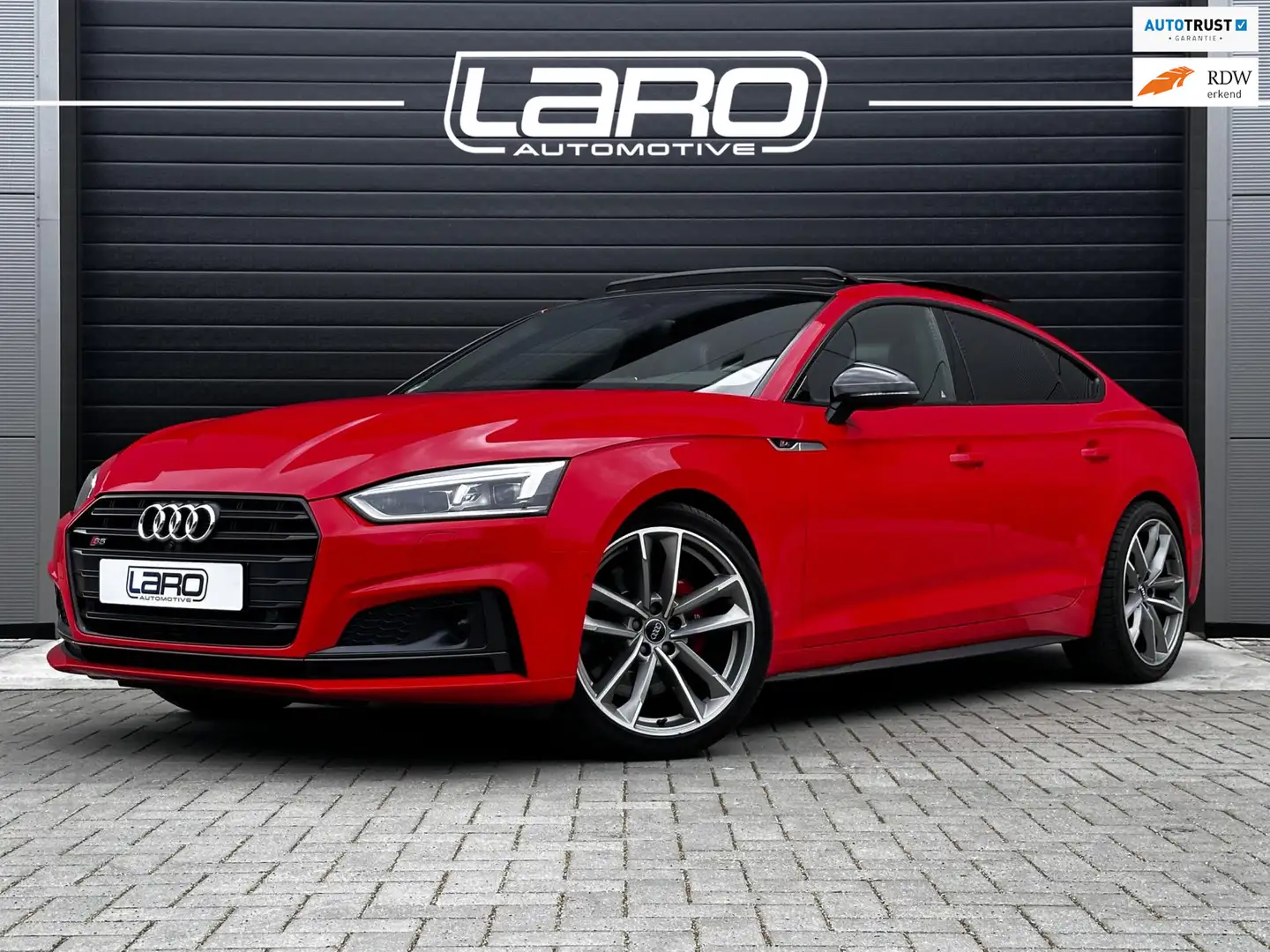 Audi S5 Sportback 3.0 TFSI quattro|Pano|B&O|RS-zetels|ACC| Rojo - 1