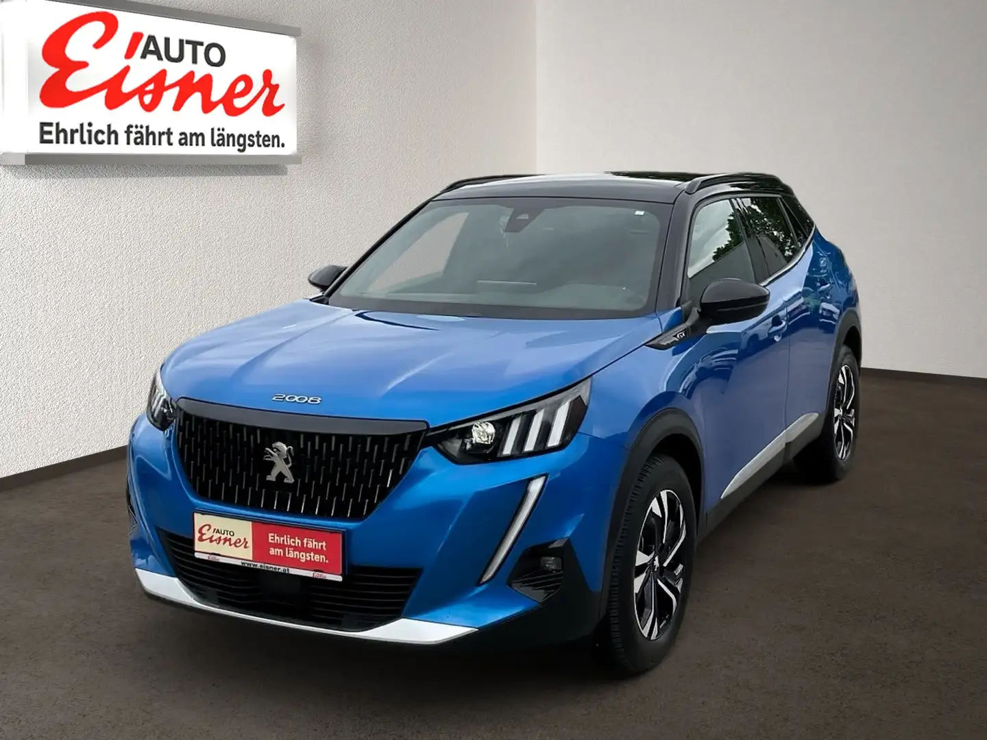 Peugeot 2008 GT Schiebedach, SHZ Blau - 2