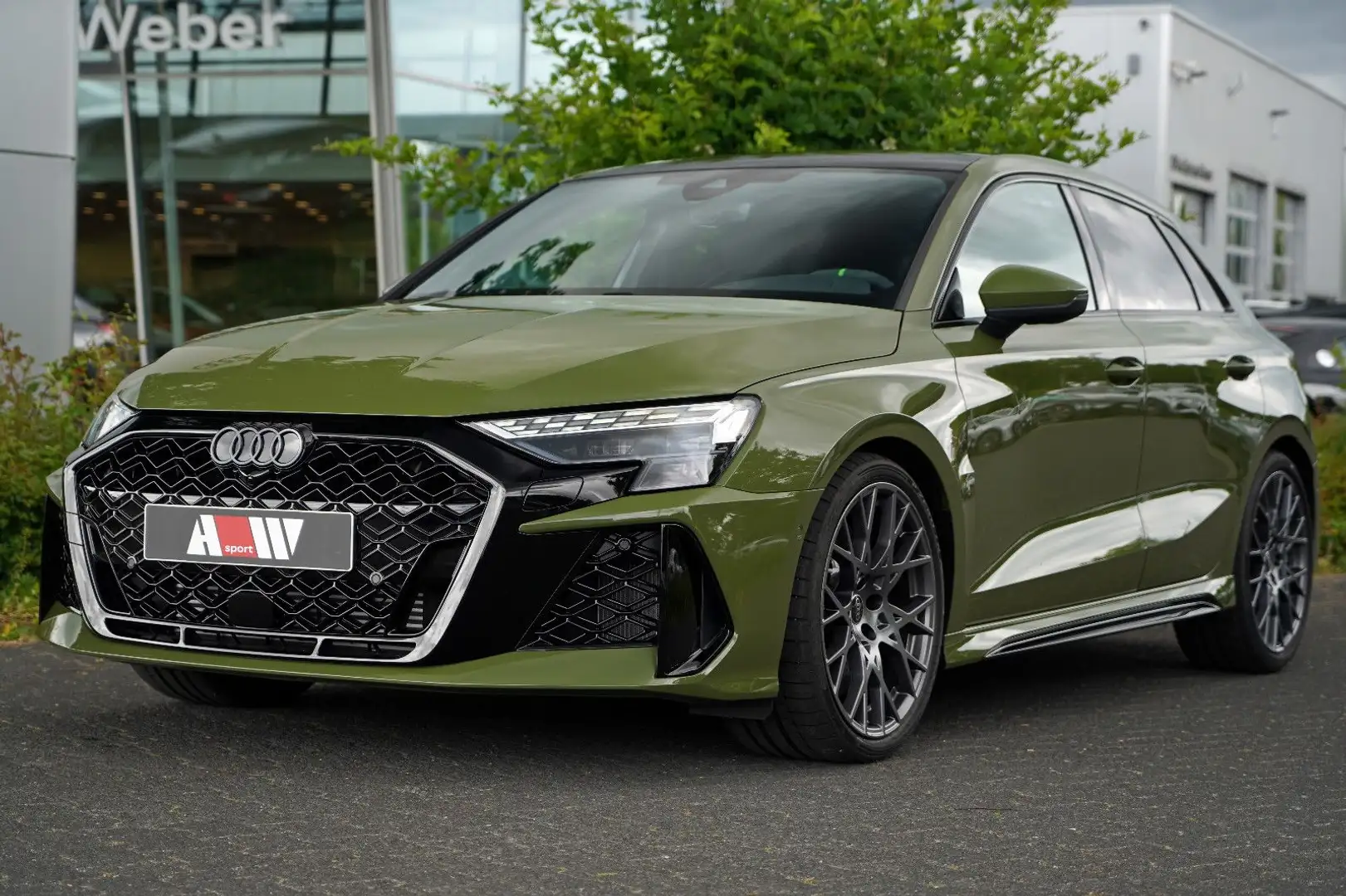 Audi RS3 SPB URBAN GREEN PANO SONOS 280 MATRIX Grün - 2