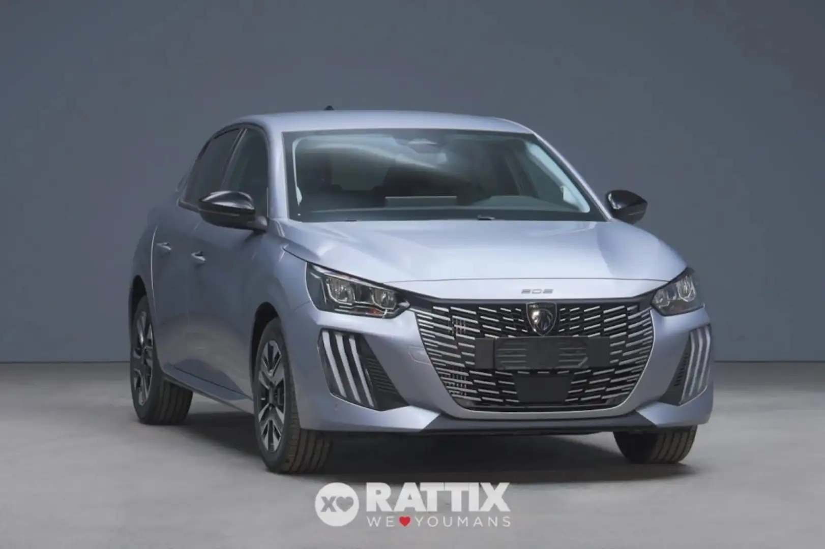 Peugeot 208 1.2 Puretech 100CV Allure Gris - 1