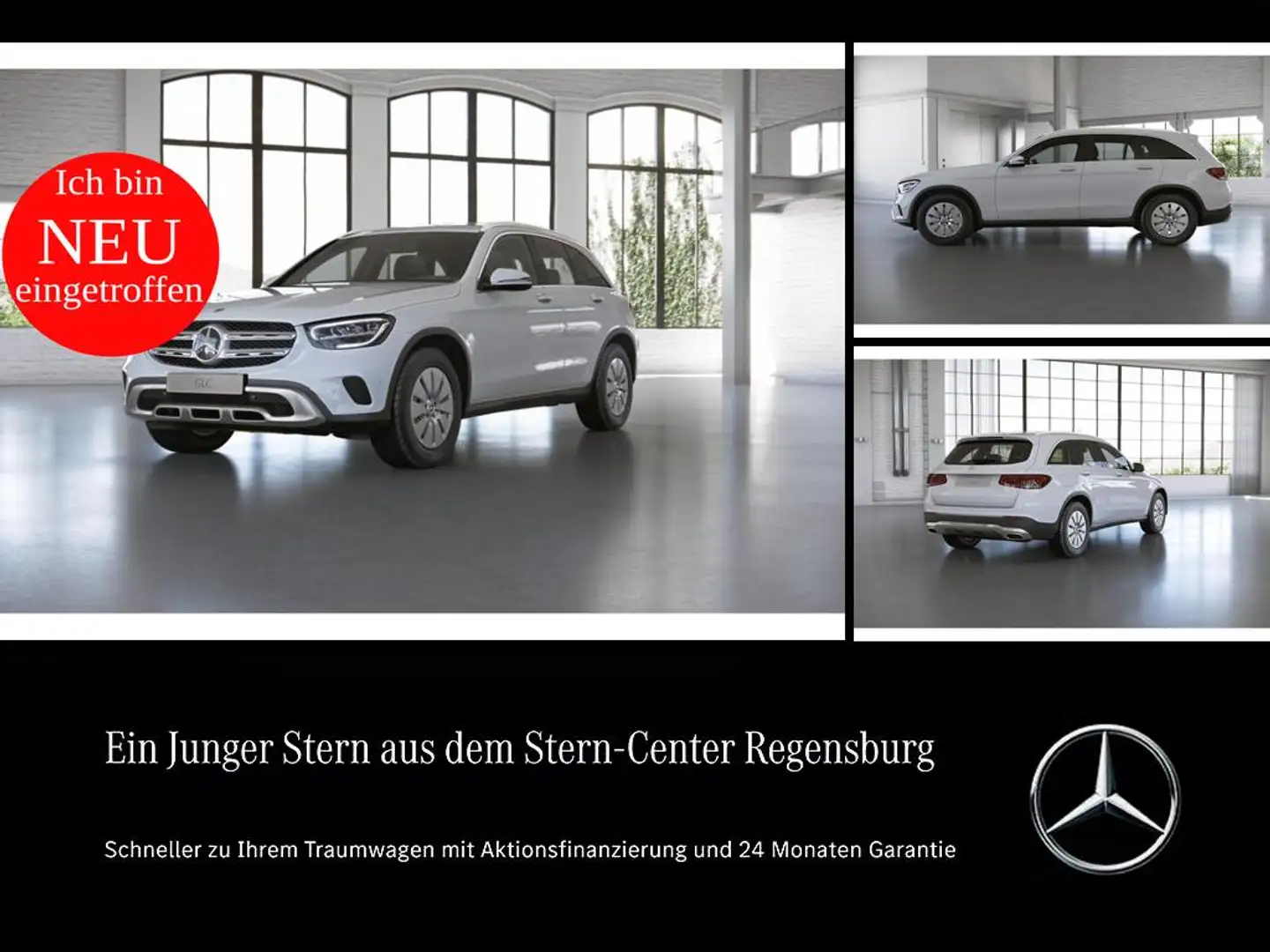 Mercedes-Benz GLC 220 d 4MATIC+STANDHEIZUNG+MBUX+KAMERA+SHZ+++ Wit - 1