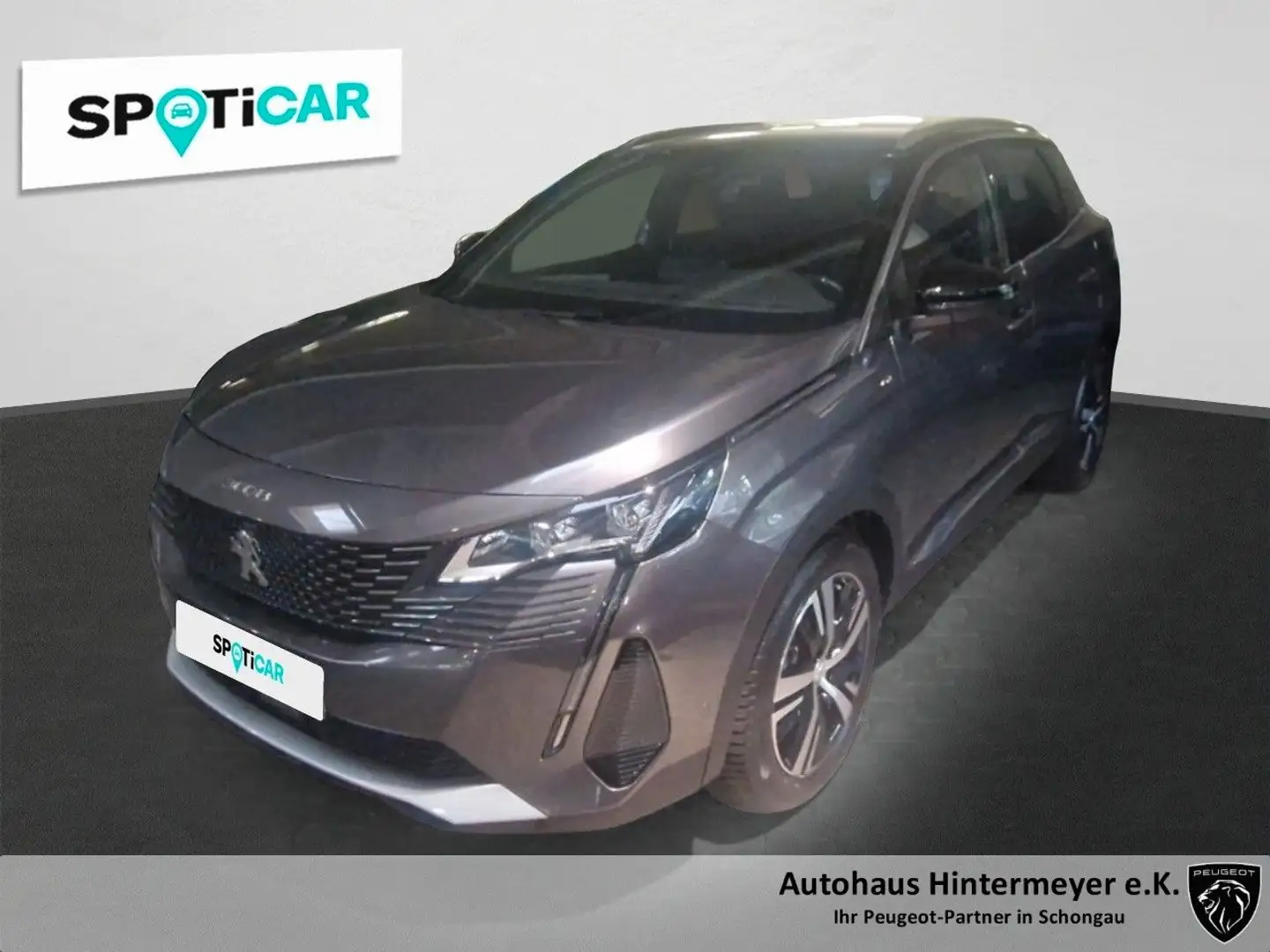 Peugeot 3008 Hybrid 136 GT Grau - 1