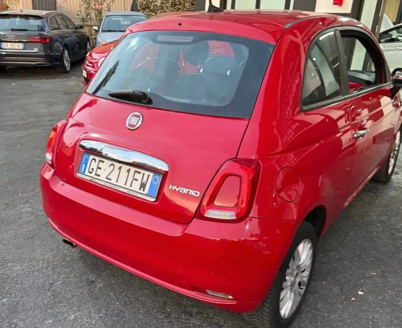 Fiat 500C 500C III 2015 1.0 hybrid Pop 70cv Red - 2