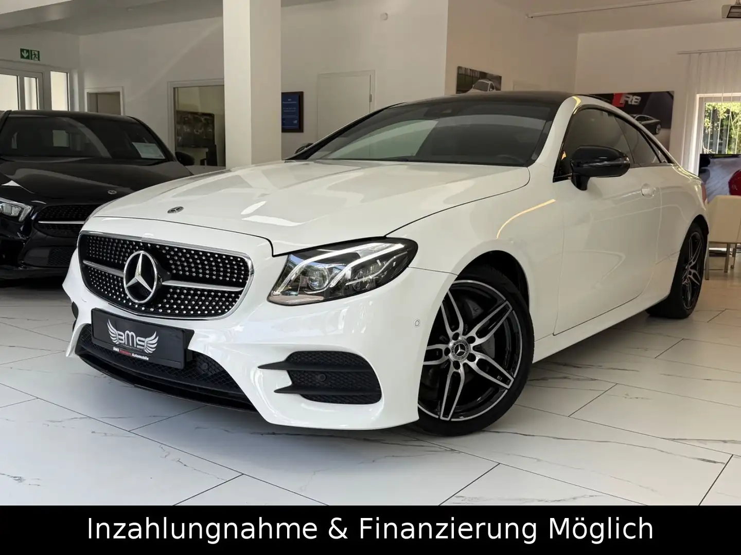 Mercedes-Benz E 200 Coupe AMG.19.Zoll.Pano.Kamera.Garantie Biały - 1