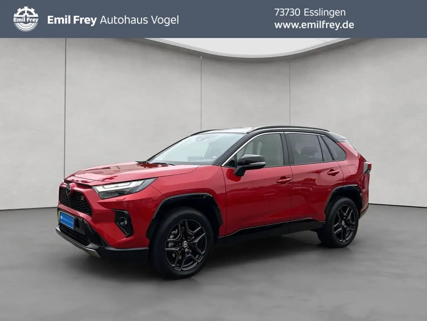 Toyota RAV 4 2.5 4x4 Hybrid GR SPORT Rouge - 1