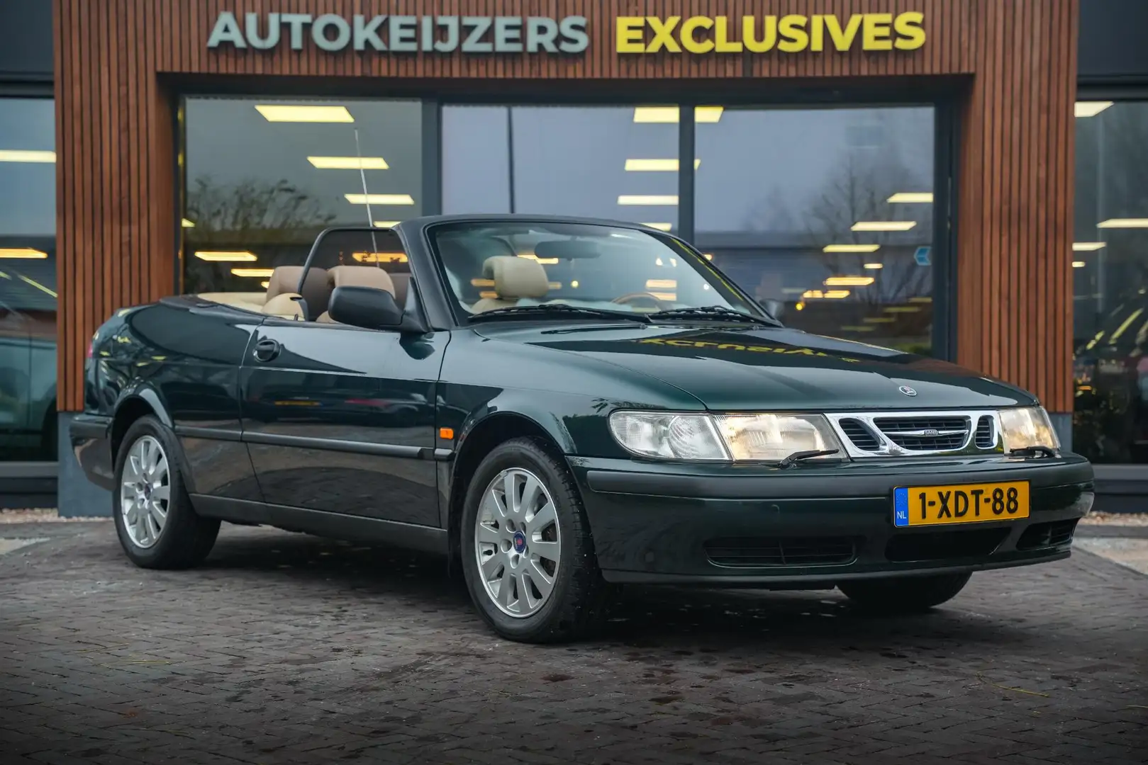 Saab 9-3 Cabrio 2.0 SE Leder Stoelverwarming Automaat Compl Grün - 1