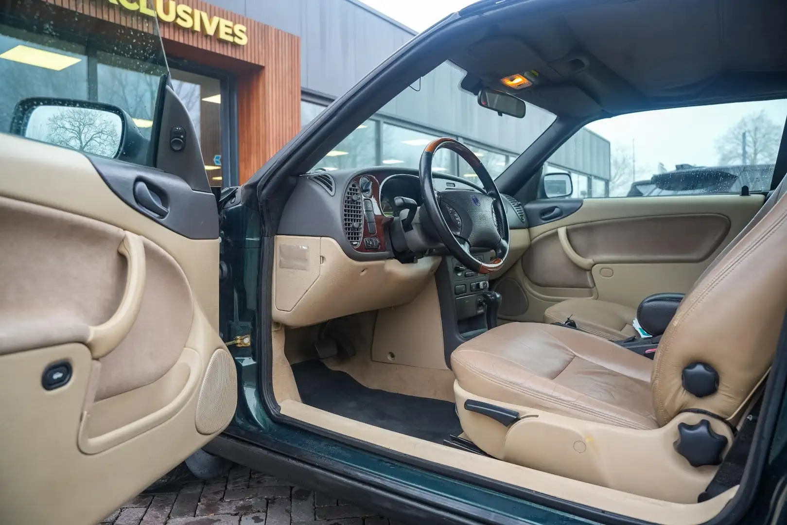 Saab 9-3 Cabrio 2.0 SE Leder Stoelverwarming Automaat Compl Grün - 2