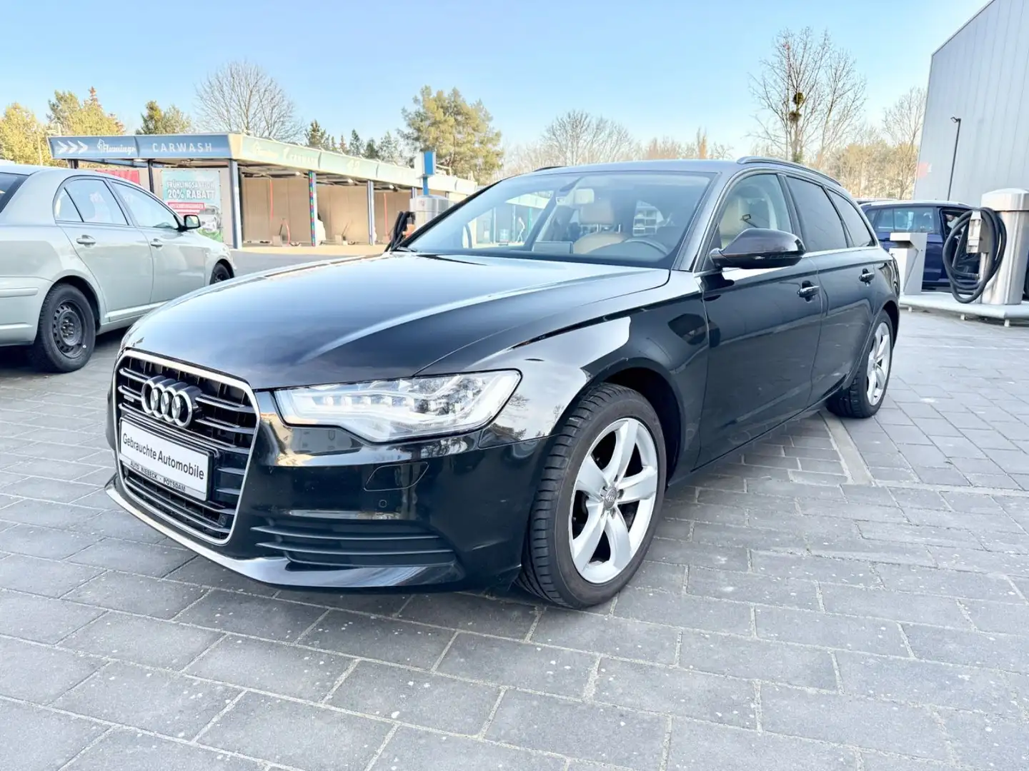 Audi A6 Avant 2.8 FSI quattro,LED,Navi,Leder, Zwart - 1