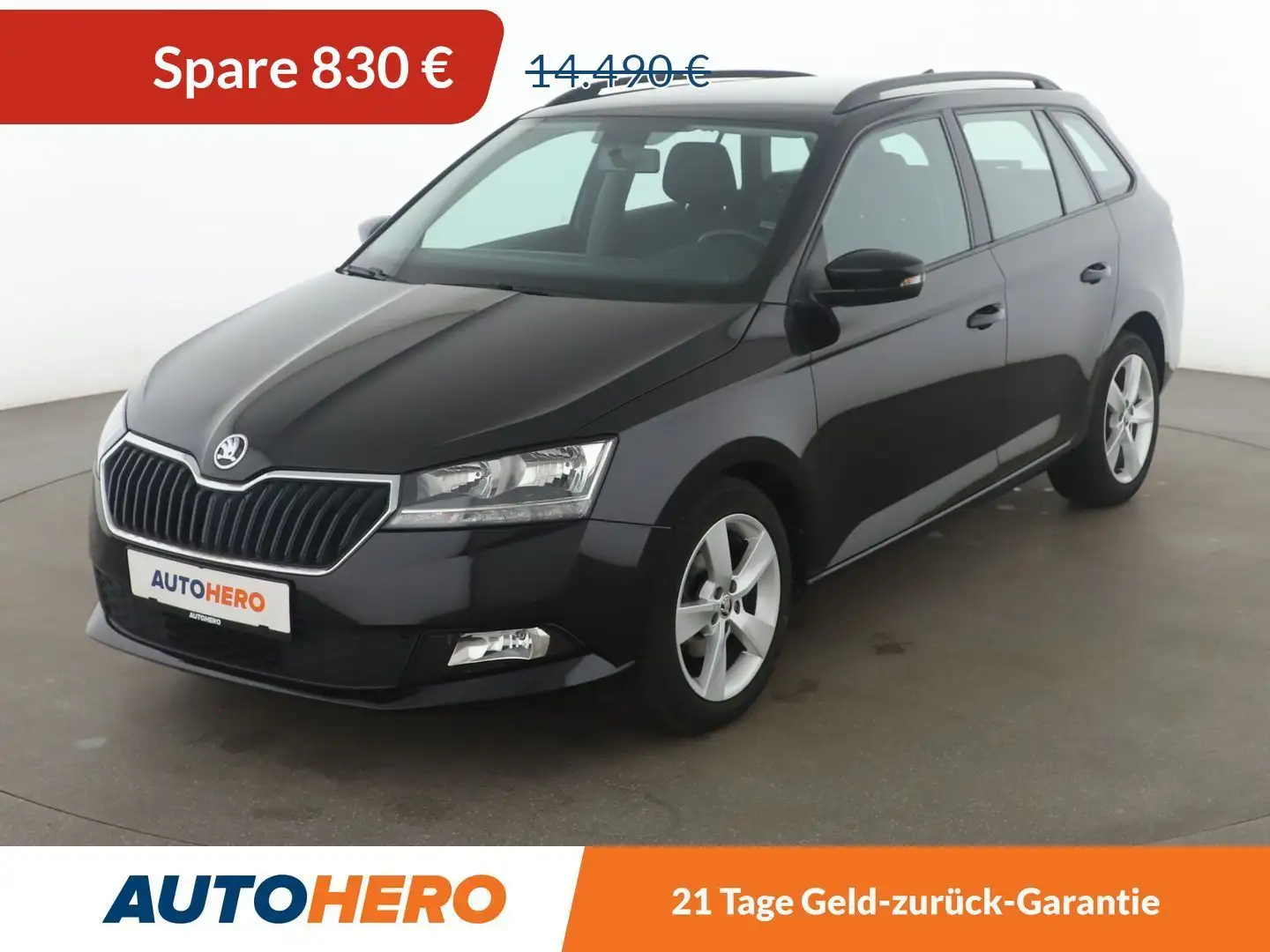 Skoda Fabia 1.0 TSI Active*PDC*SHZ*GARANTIE*KLIMA* Schwarz - 1