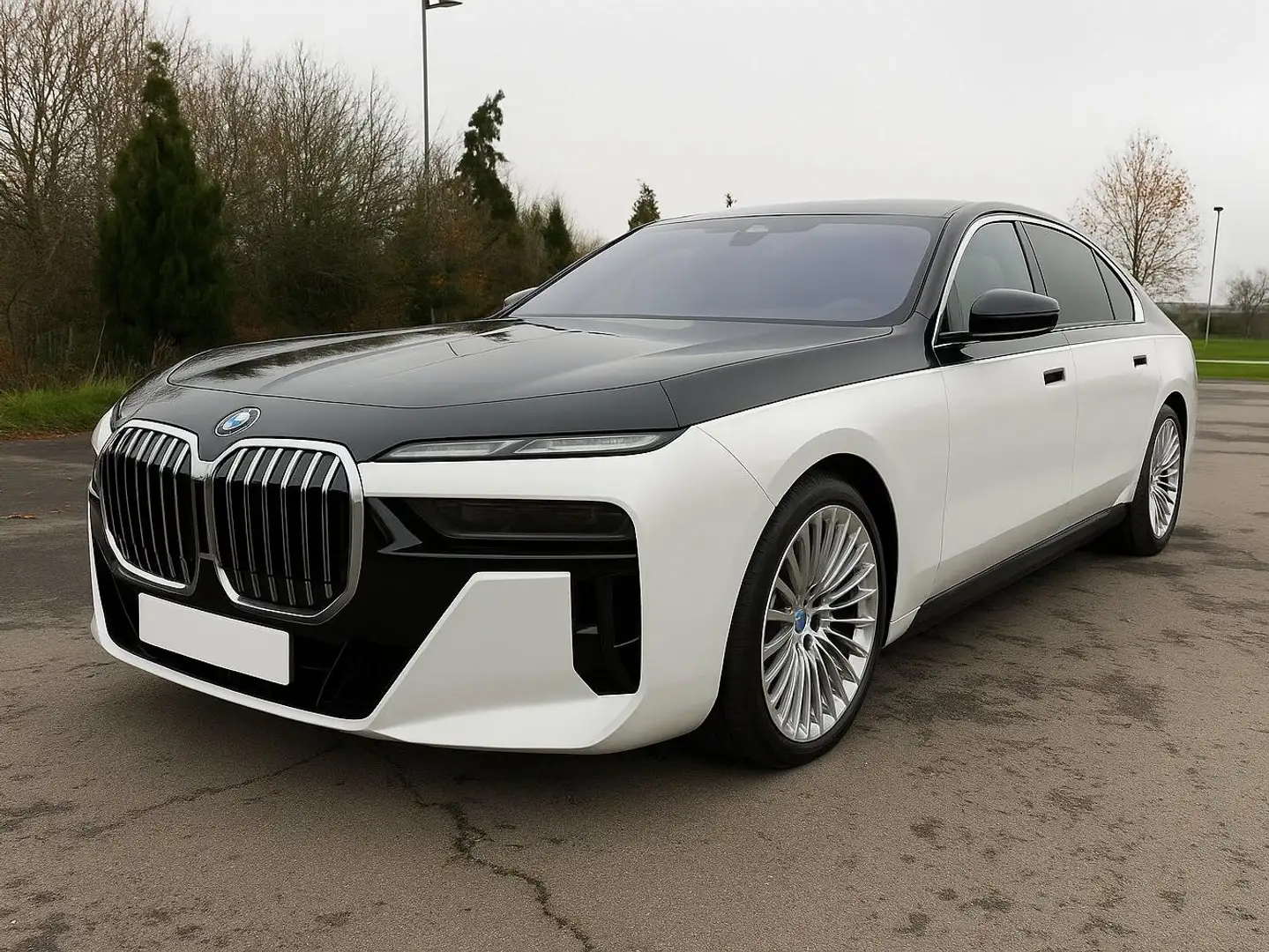 BMW 740 740 d xDrive M Sport Schwarz - 1