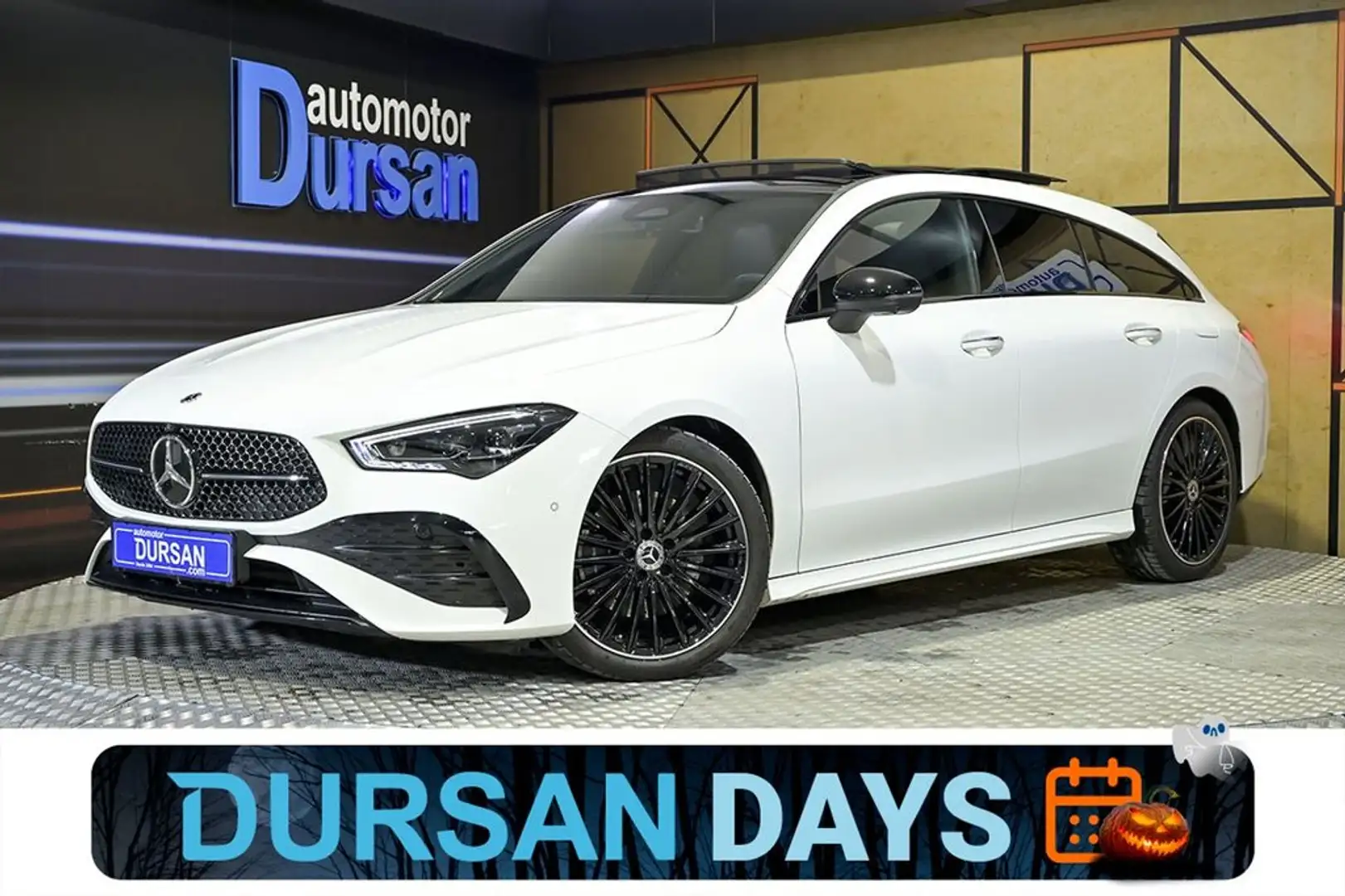 Mercedes-Benz CLA 220 D DCT Shooting Brake Blanc - 1
