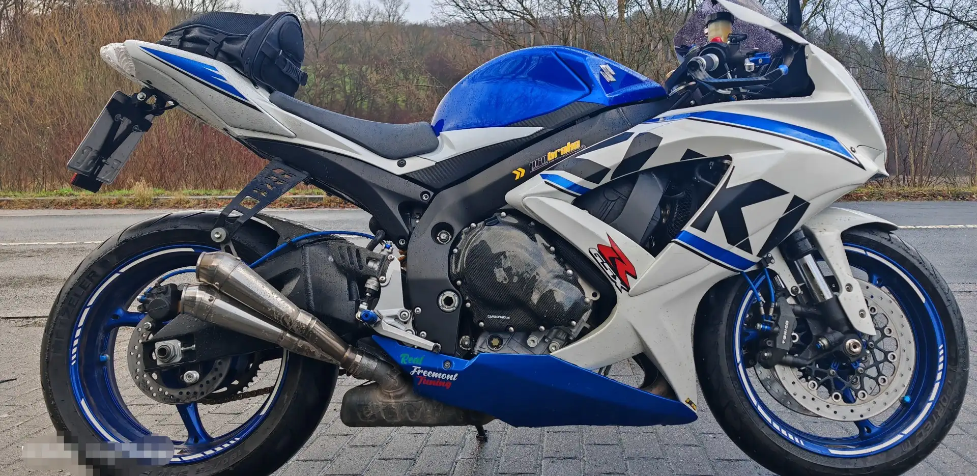 Suzuki GSX-R 750 Kék - 1