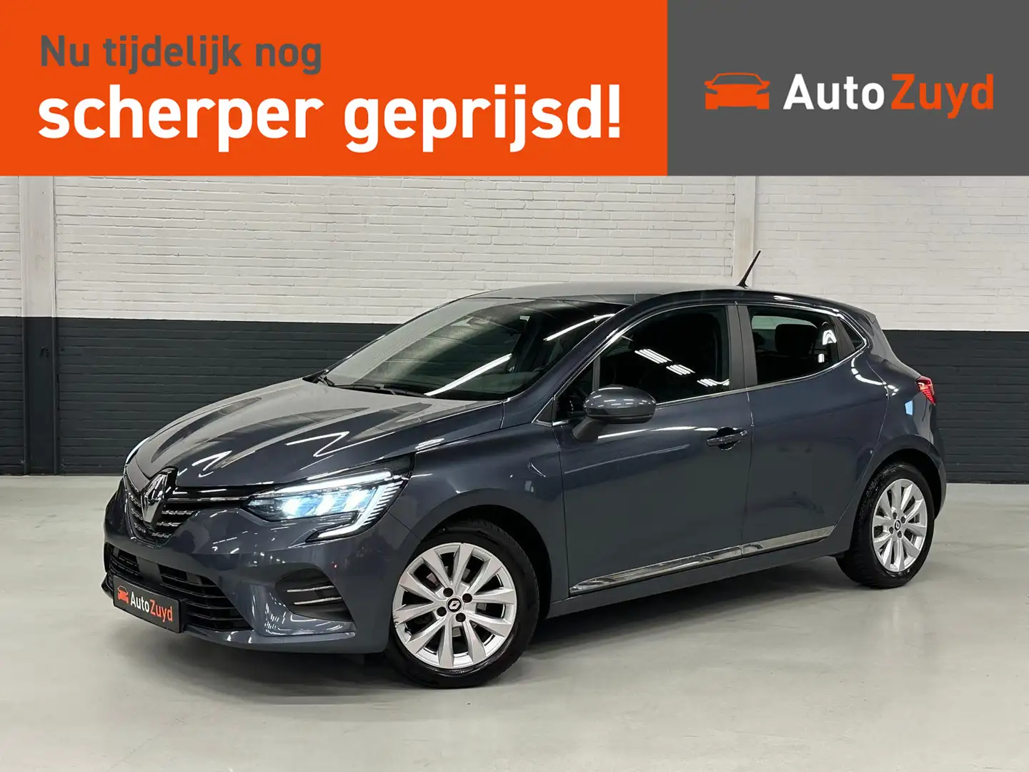 Renault Clio 1.0 TCe Intens / Navi / DAB / Clima / LED / LMV Grijs - 1