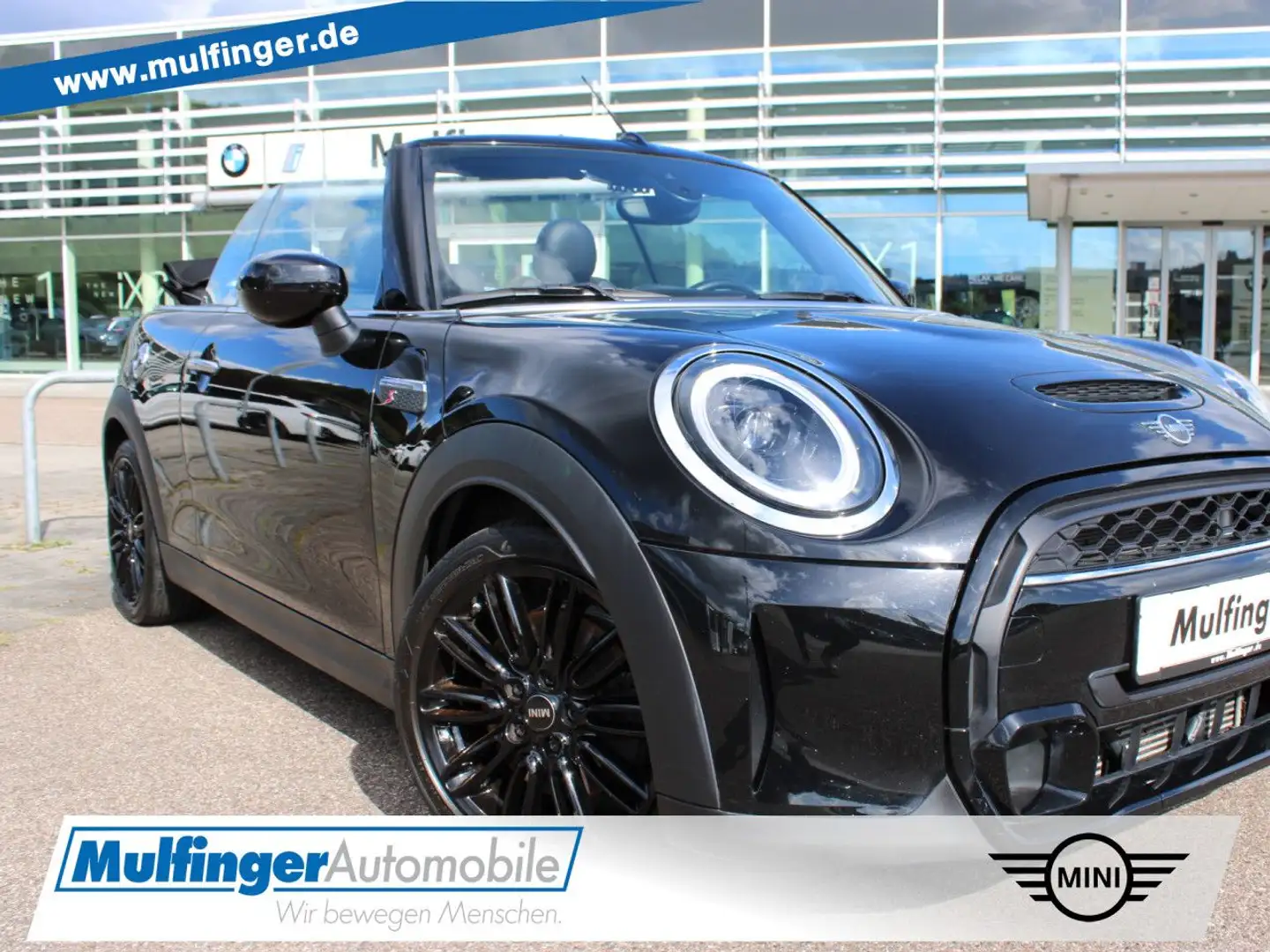 MINI Cooper S Cabrio Navi HUD LED Kamera Classic Trim Nero - 1