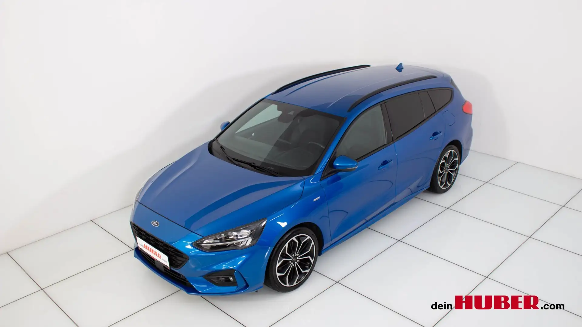 Ford Focus Traveller 1,0 EcoBoost S Blau - 2