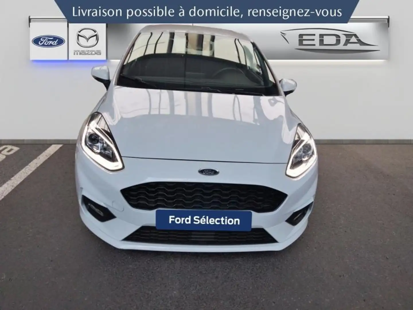 Ford Fiesta 1.0 EcoBoost 155ch mHEV ST-Line X 3p Blanc - 2