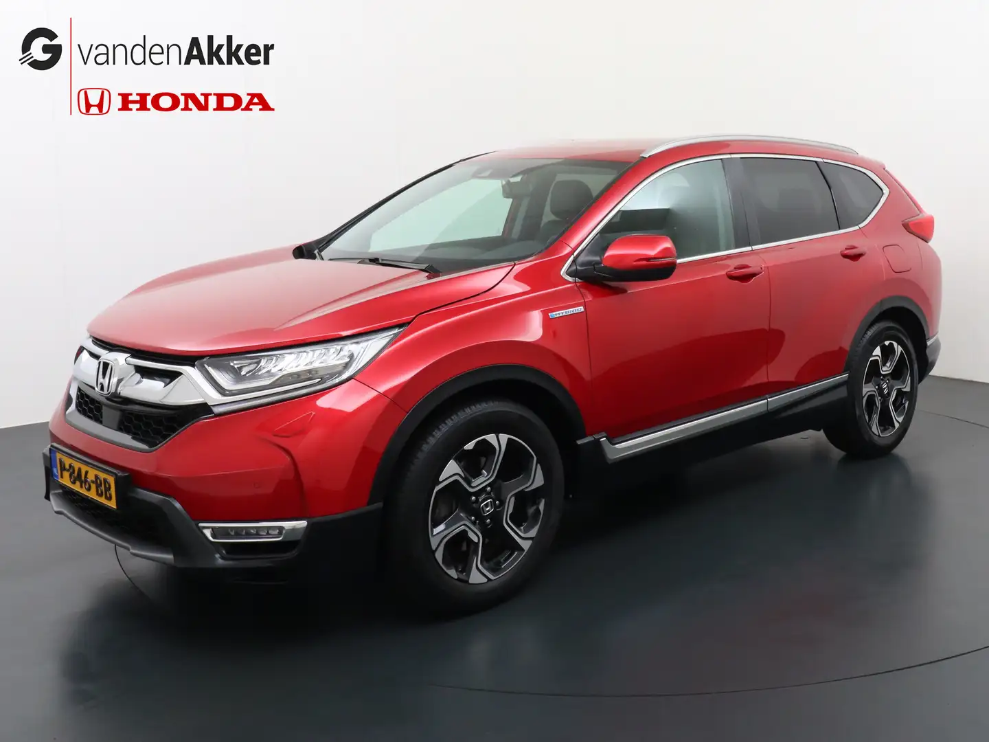 Honda CR-V 2.0 HYBRID 184pk 4WD aut. Lifestyle Afn Trekh Rijk Rood - 1