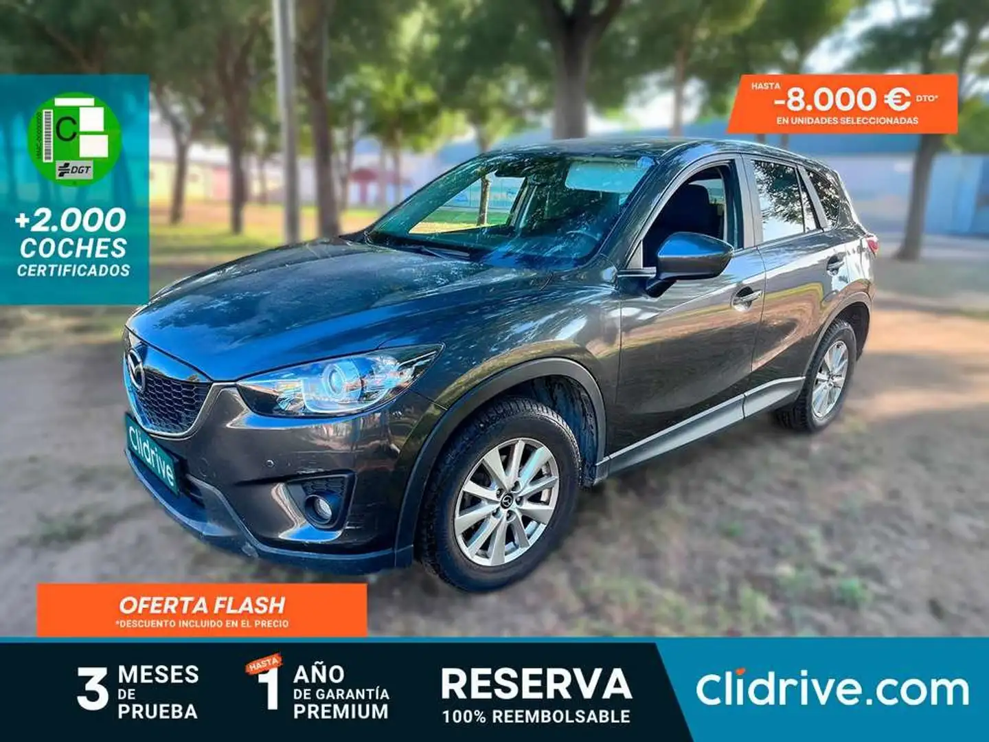 Mazda CX-5 2.2DE Style 2WD Gris - 1