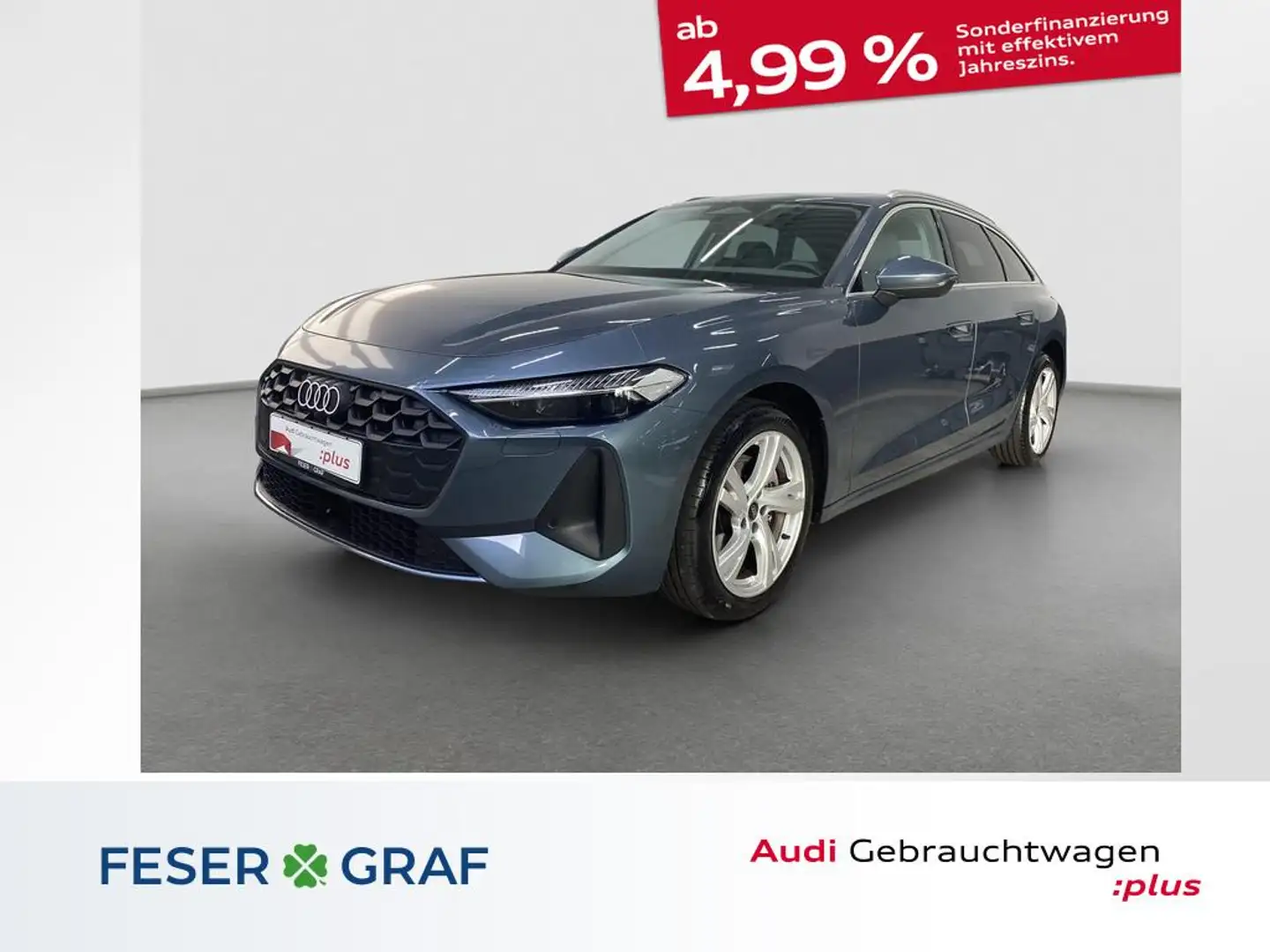 Audi A5 Avant TFSI 150 KW LED RFK ACC Blau - 1