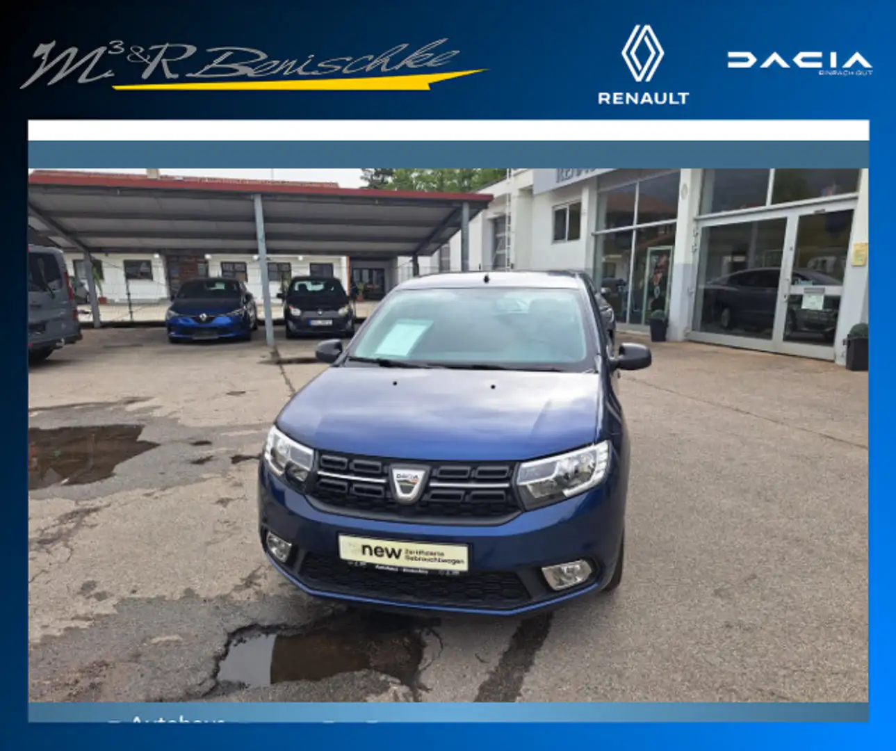 Dacia Sandero II Ambiance Blau - 2