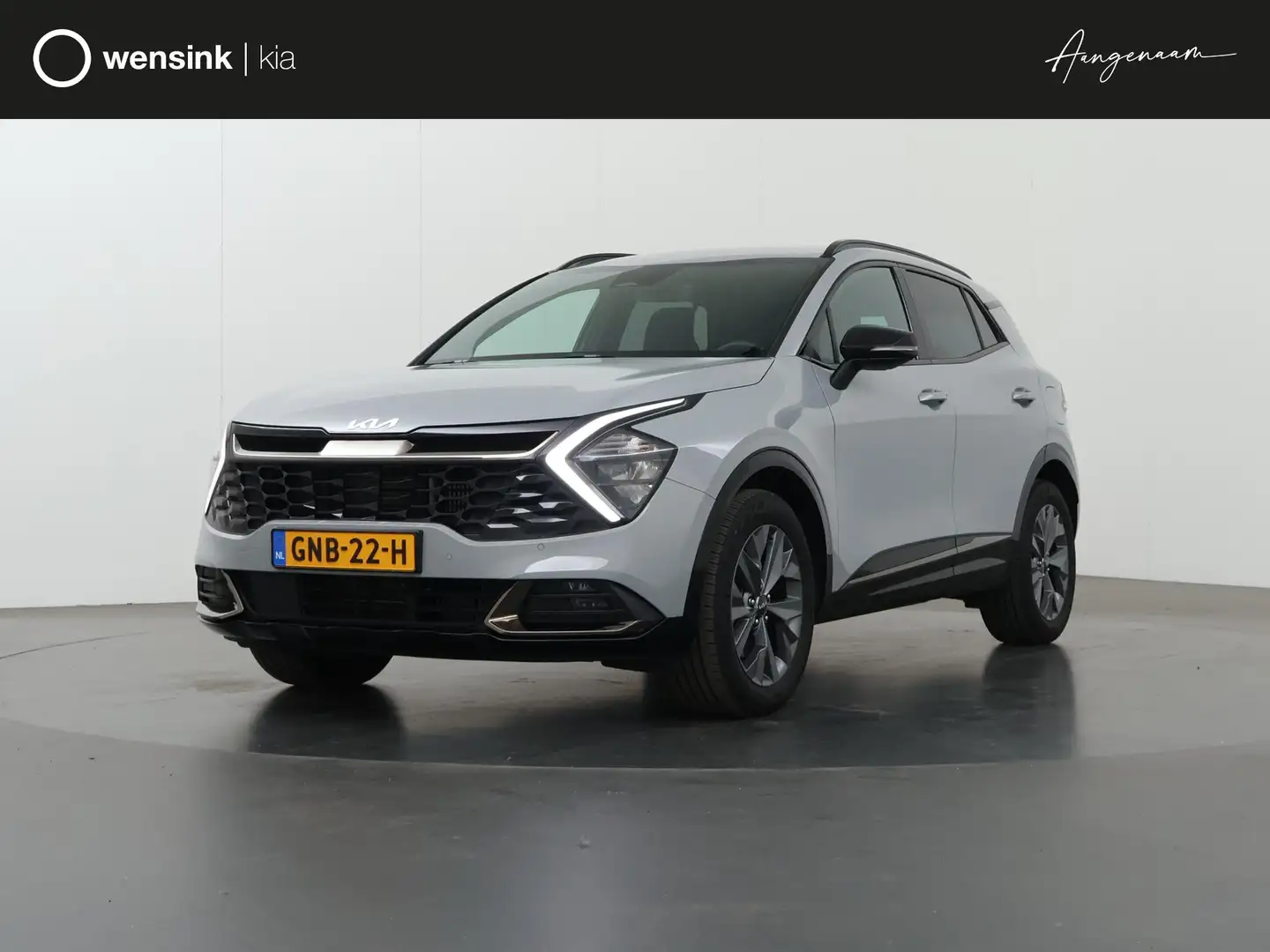 Kia Sportage 1.6 T-GDi Hybrid Dark Edition | Lederen bekleding Grijs - 1