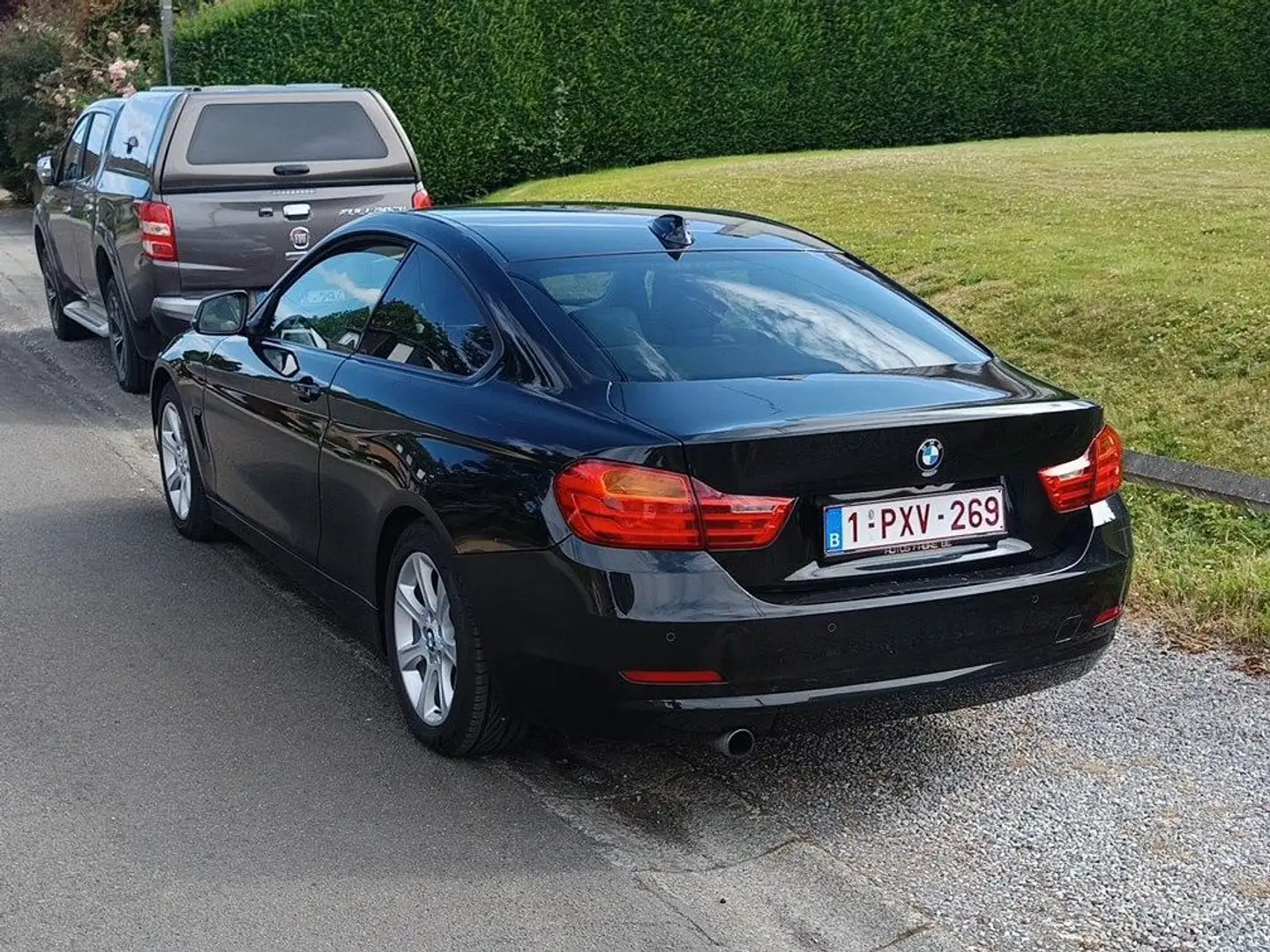 BMW 420 Coupé 420i Zwart - 2