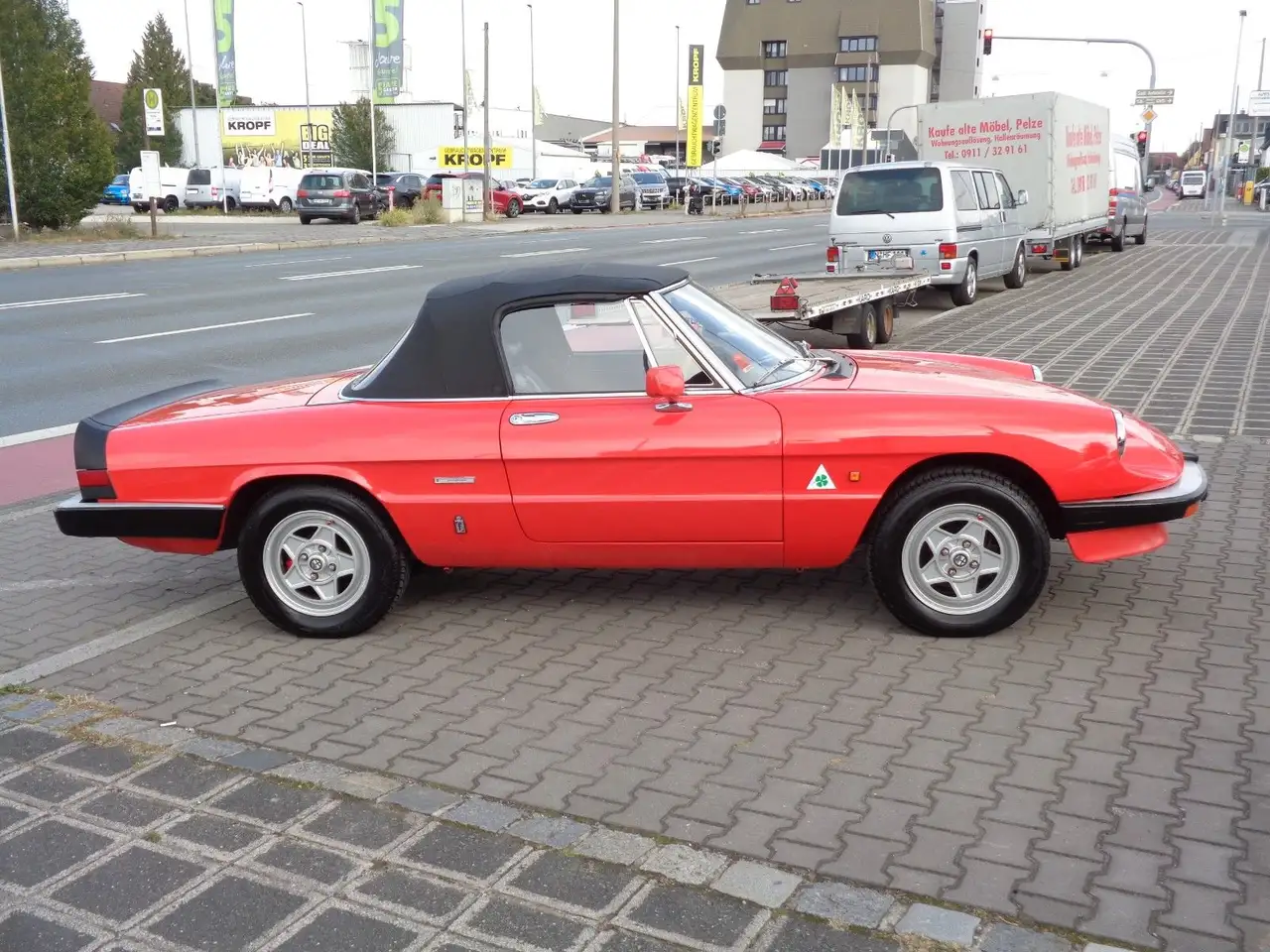 Alfa Romeo Spider 2.0 H- Kennzeichen, foto 3