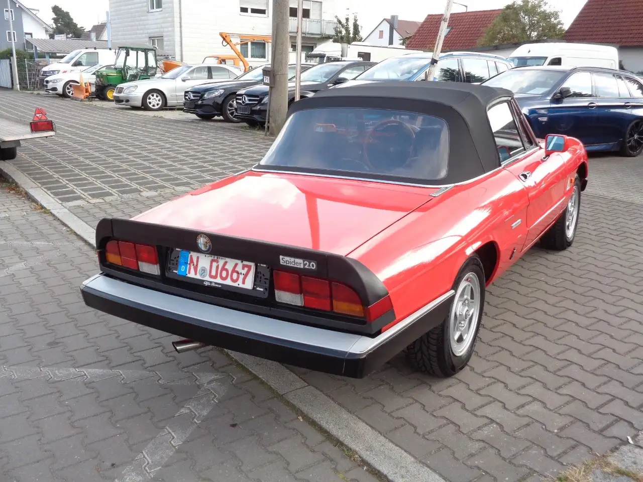Alfa Romeo Spider 2.0 H- Kennzeichen, foto 4
