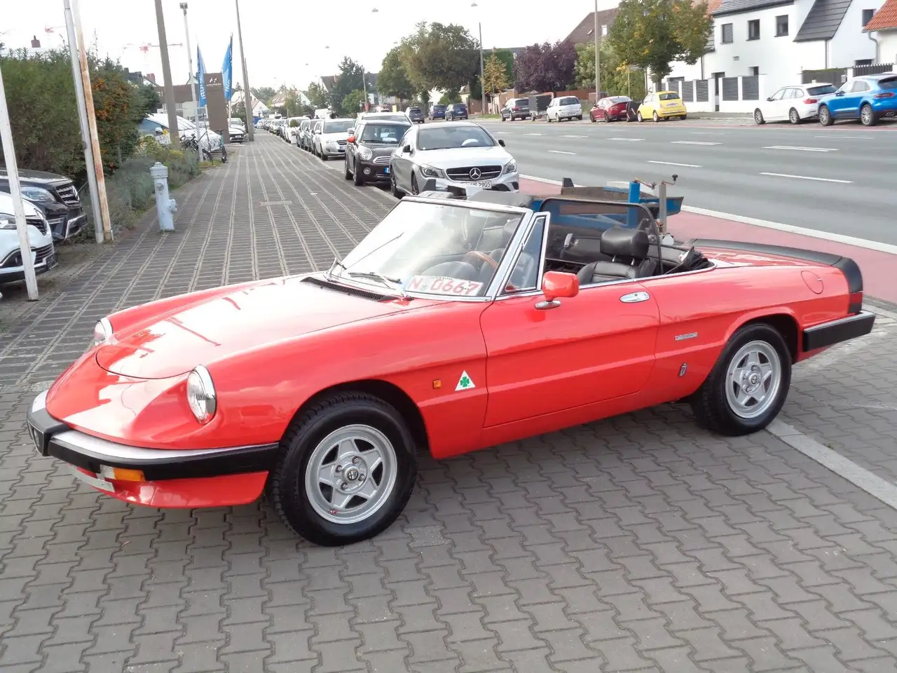 Alfa Romeo Spider 2.0 H- Kennzeichen, foto 7