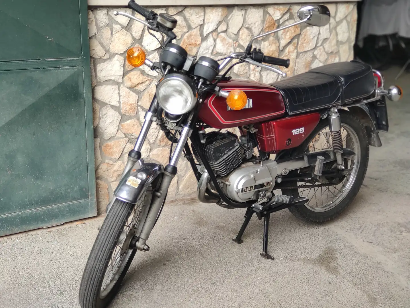 Yamaha SR 125 Altro Rouge - 2