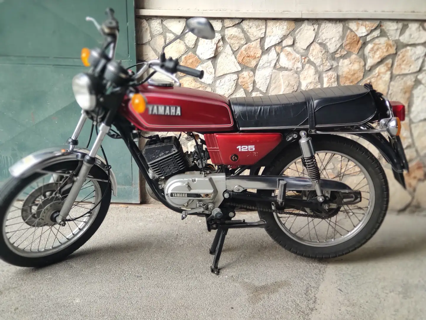 Yamaha SR 125 Altro Rouge - 1